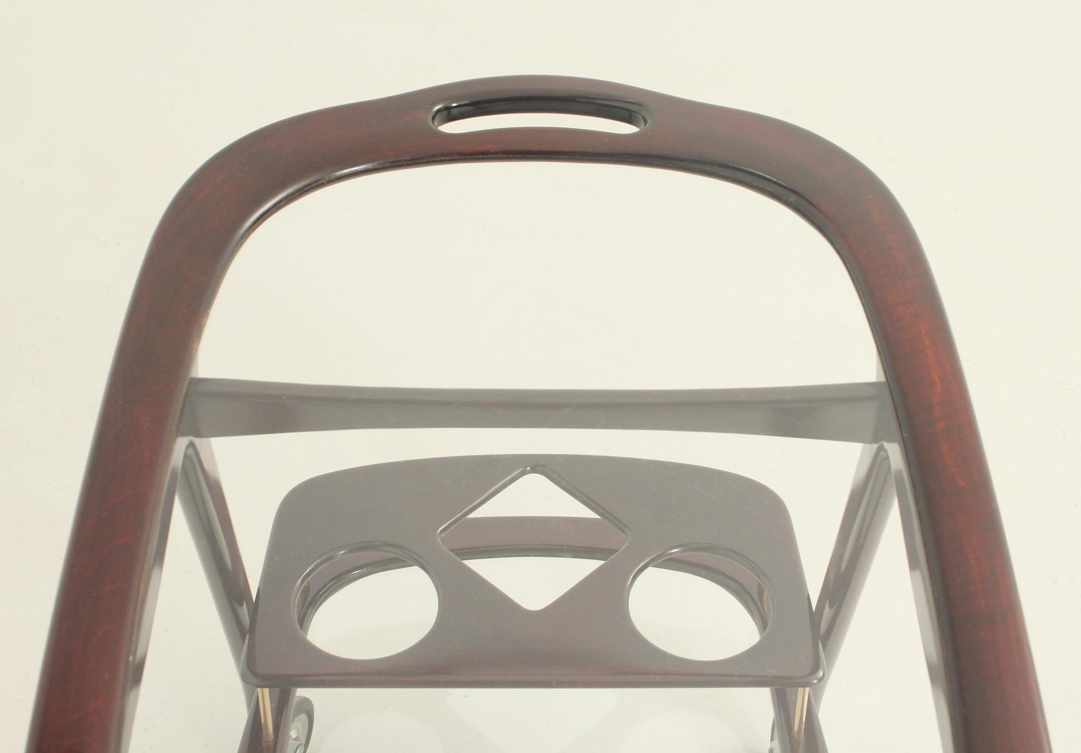 Cesare Lacca Serving Bar Cart, Italy, 1950's 1