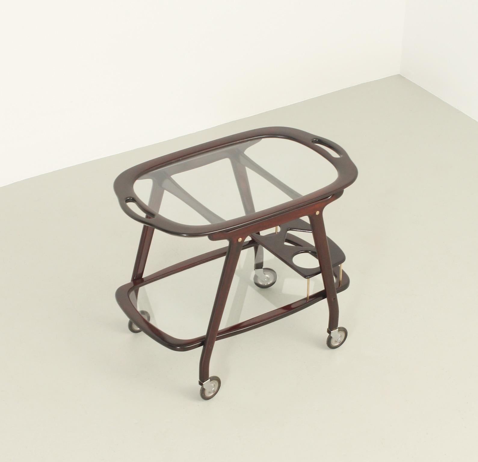 Cesare Lacca Serving Bar Cart, Italy, 1950's 2