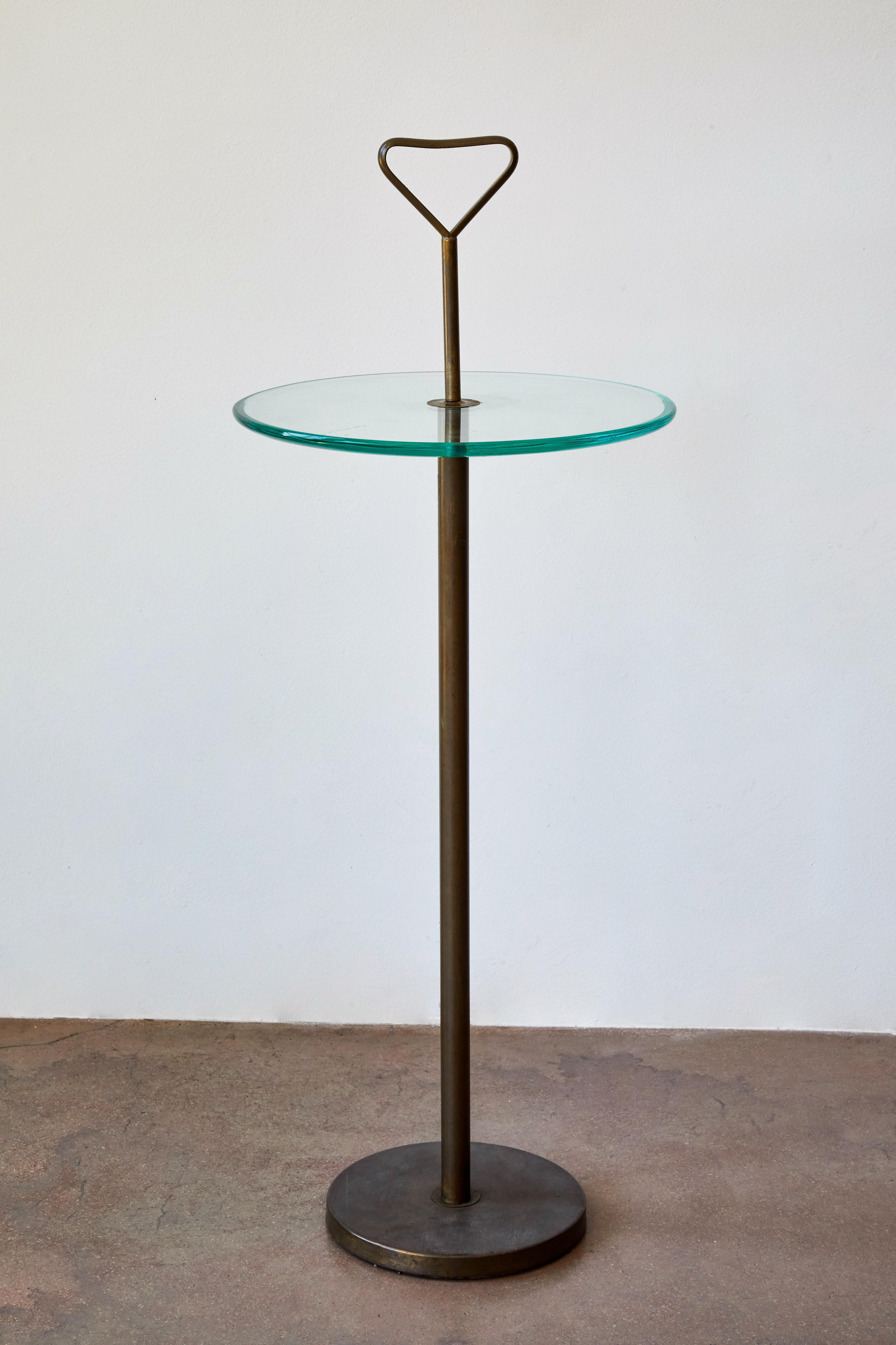 Brass Side Table by Cesare Lacca 