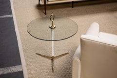 Cesare Lacca side tables with tripod base Italy 1950