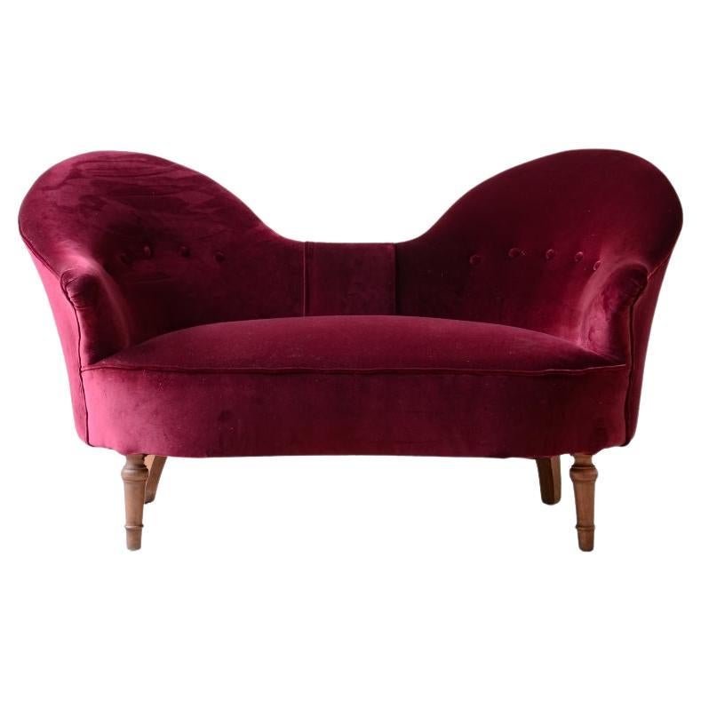 Cesare Lacca, two-seater conversation sofa