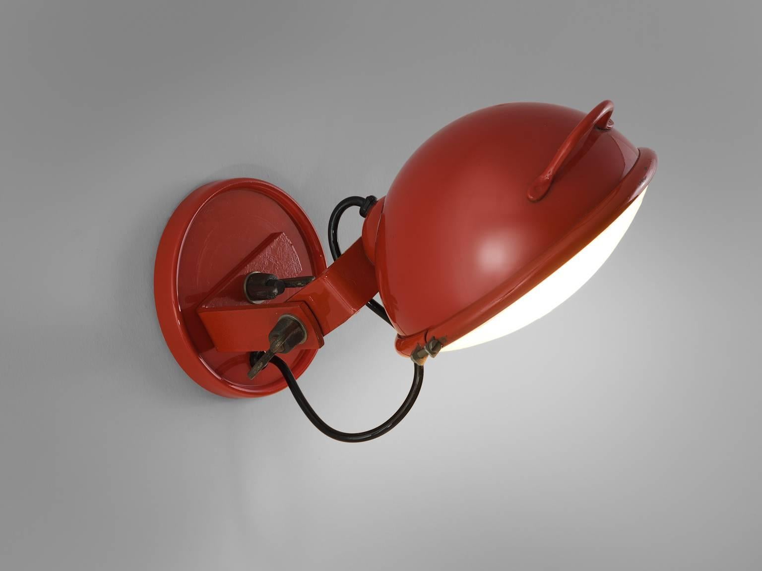 Mid-Century Modern Cesare Leonardi and Franca Stagi 'Jeep' Wall Light