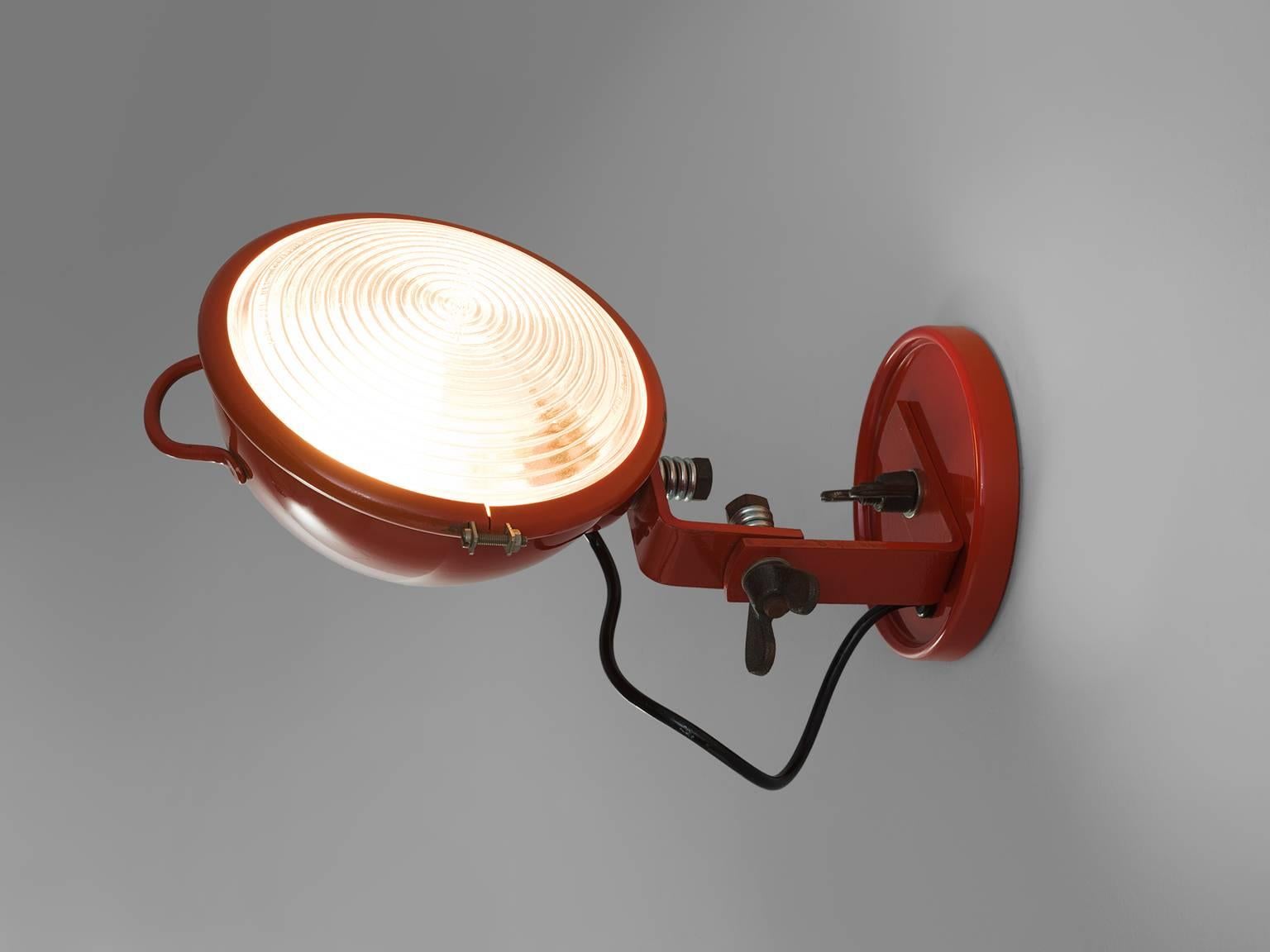 Cesare Leonardi and Franca Stagi 'Jeep' Wall Light In Good Condition In Waalwijk, NL