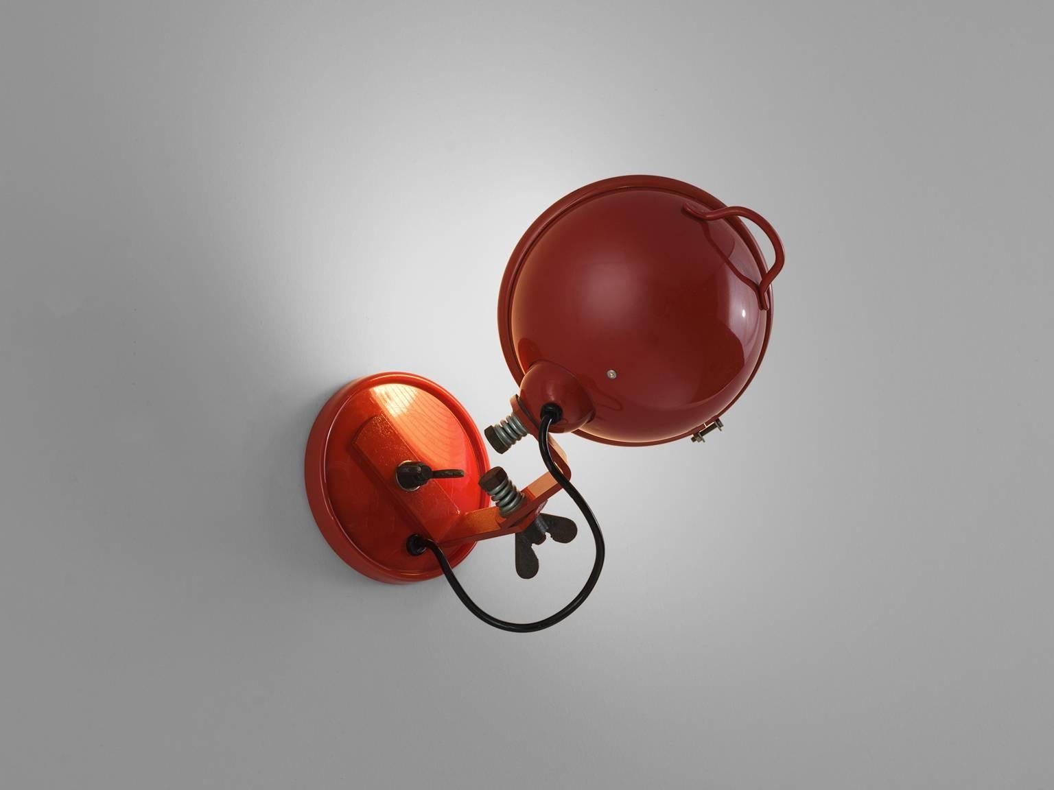 Mid-20th Century Cesare Leonardi and Franca Stagi 'Jeep' Wall Light