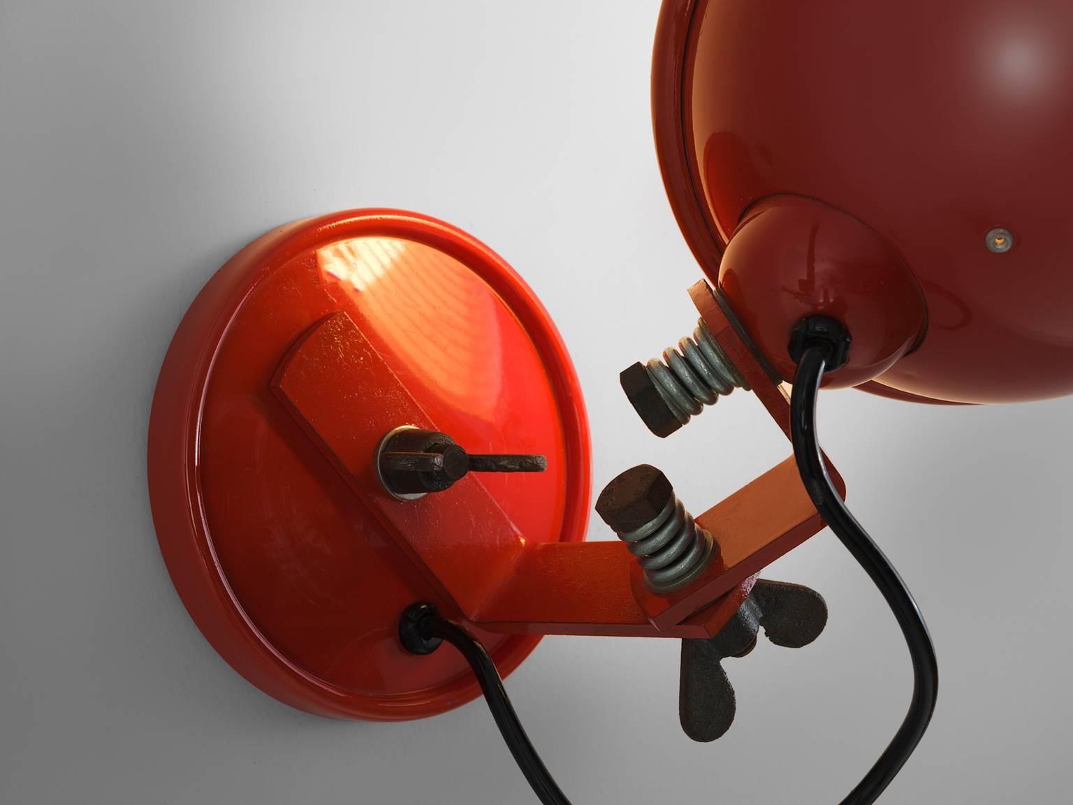 Metal Cesare Leonardi and Franca Stagi 'Jeep' Wall Light