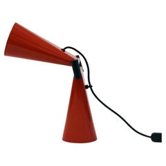 Used Cesare Leonardi and Franca Stagi table lamp 'Bowling' by Lumenform, 1970s