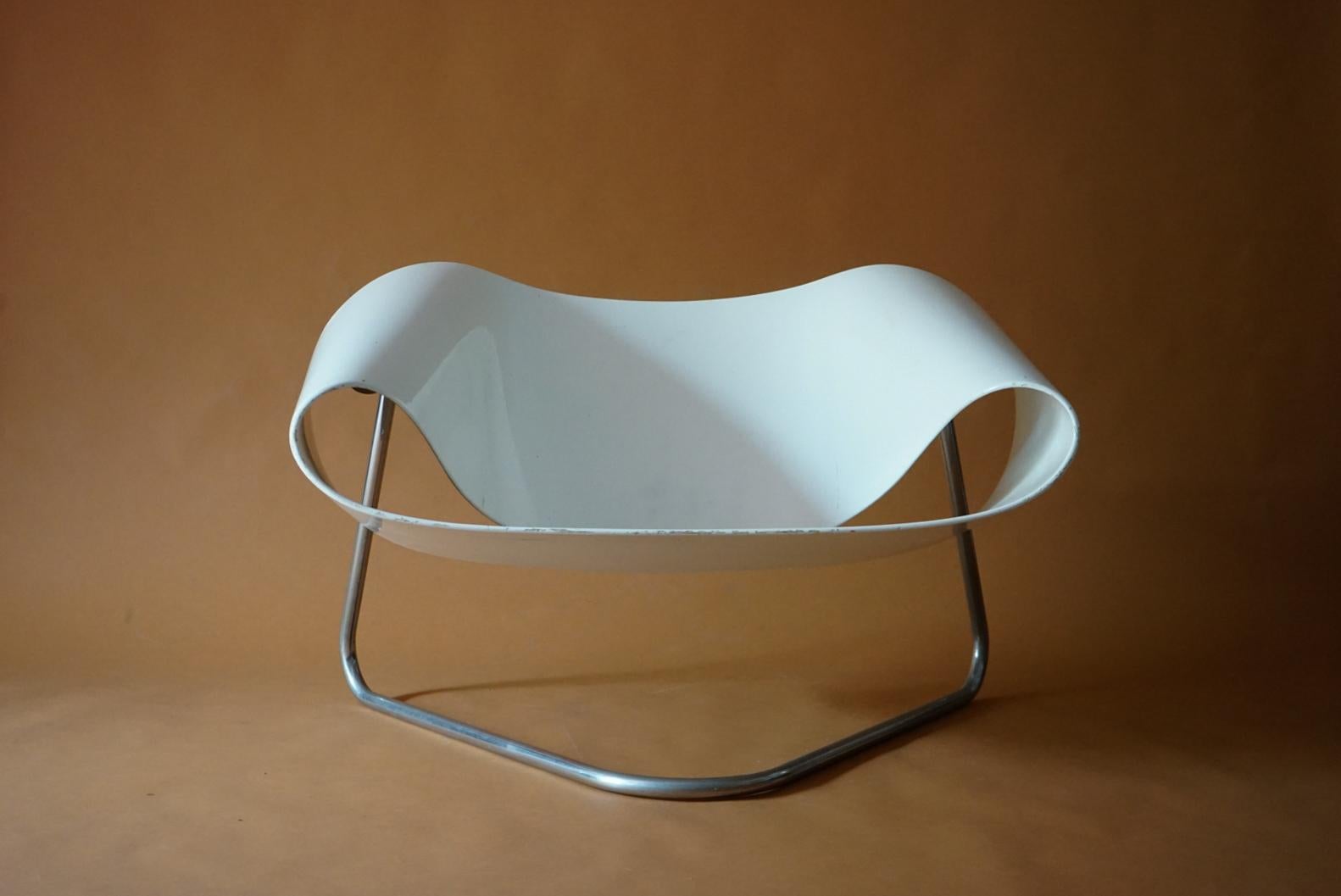 Italian Cesare Leonardi & Franca Stagi Ribbon Chair Model C9