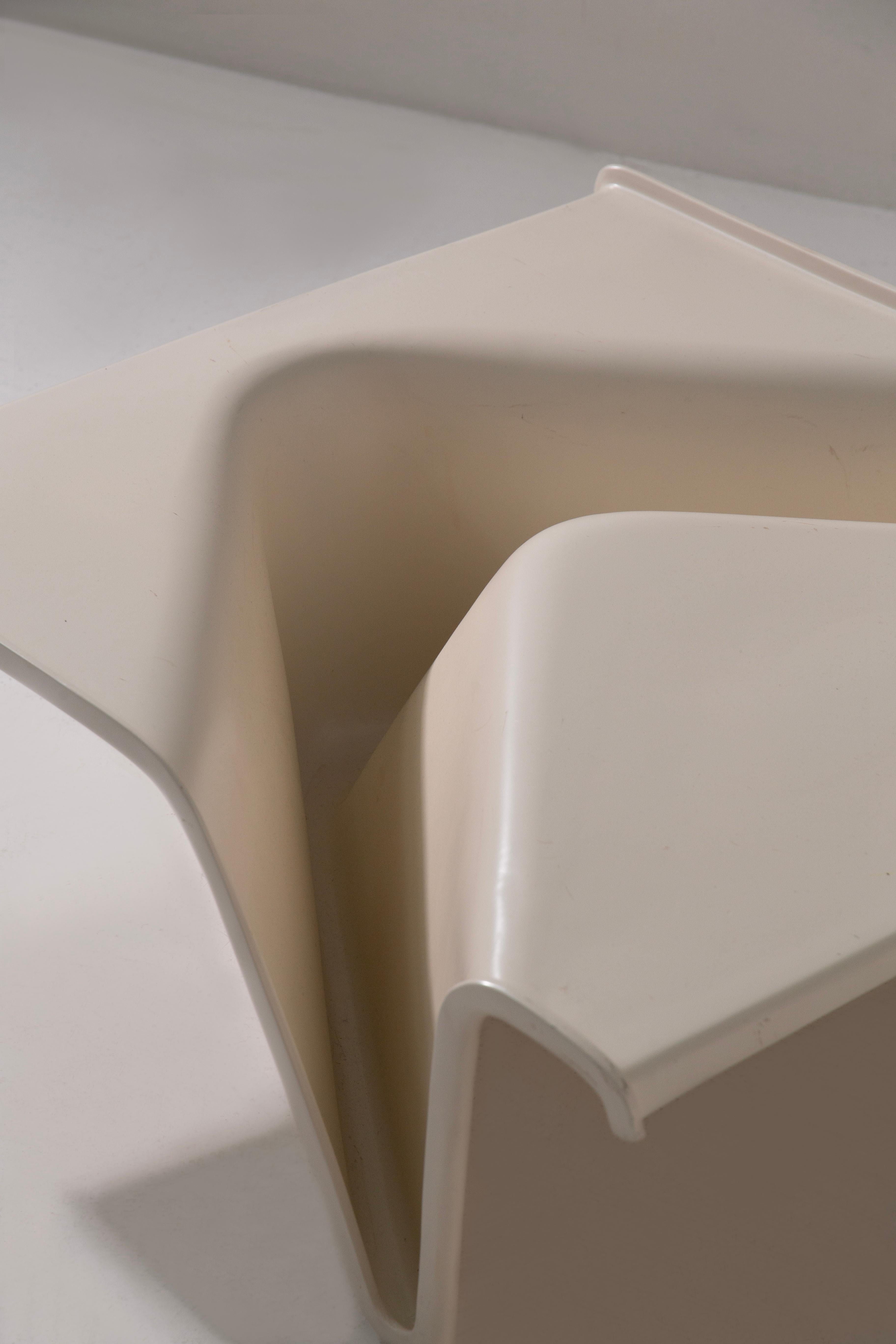 Space Age Cesare Leonardie Franca Stagi Coffee table Kappa in vendita