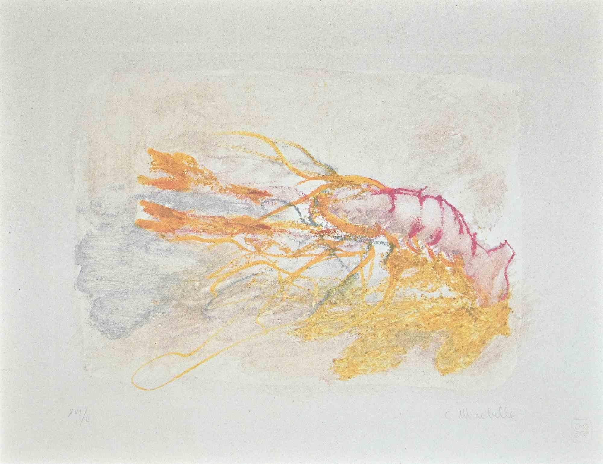 lobster etching