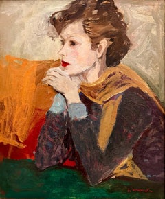 'Studio di figura' by Cesare Monti (Brescia 1891 – 1959 Bellano) Italian Painter