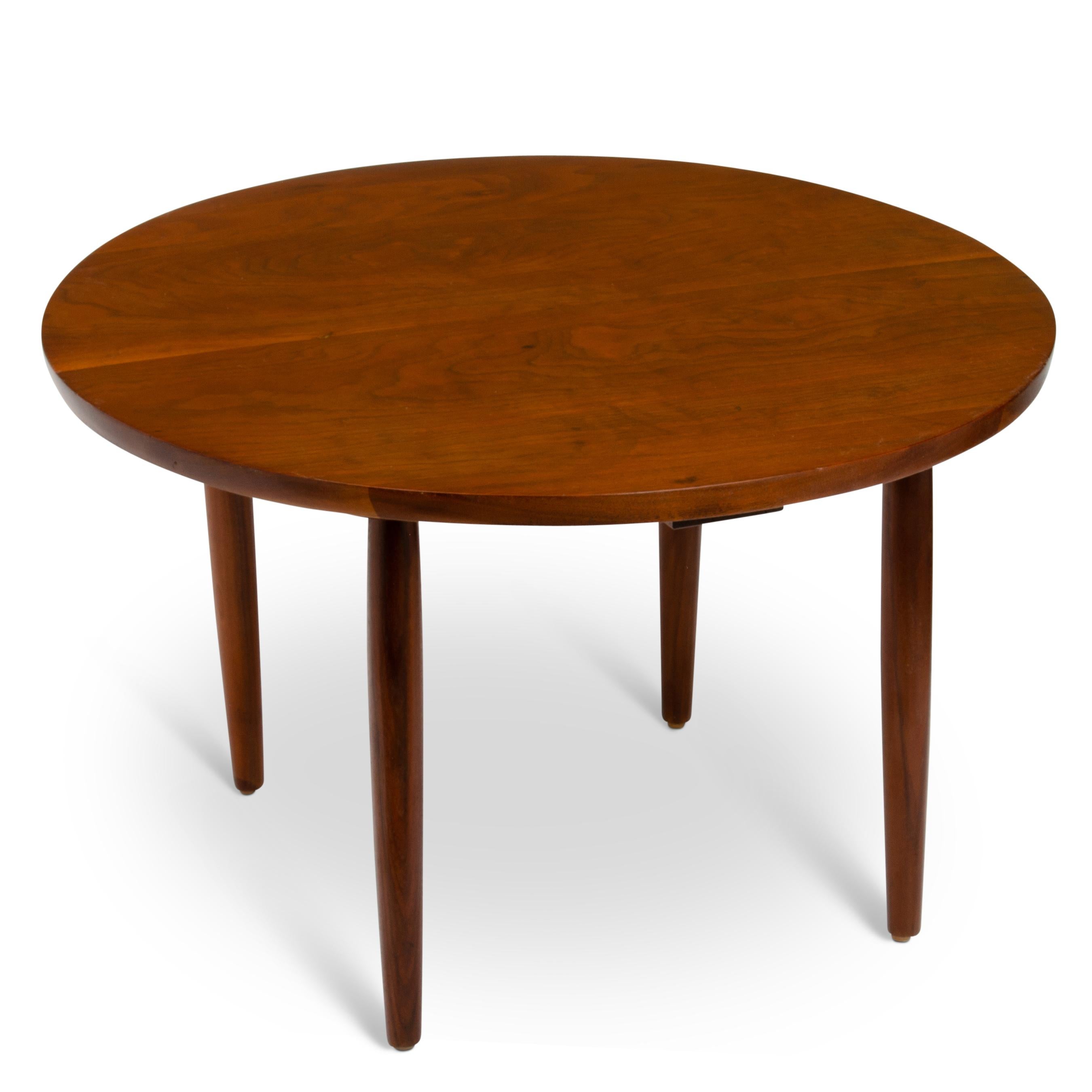 Organic Modern Cesare Occhi Walnut Coffee Table George Nakashima Bucks County Studio Woodworker For Sale