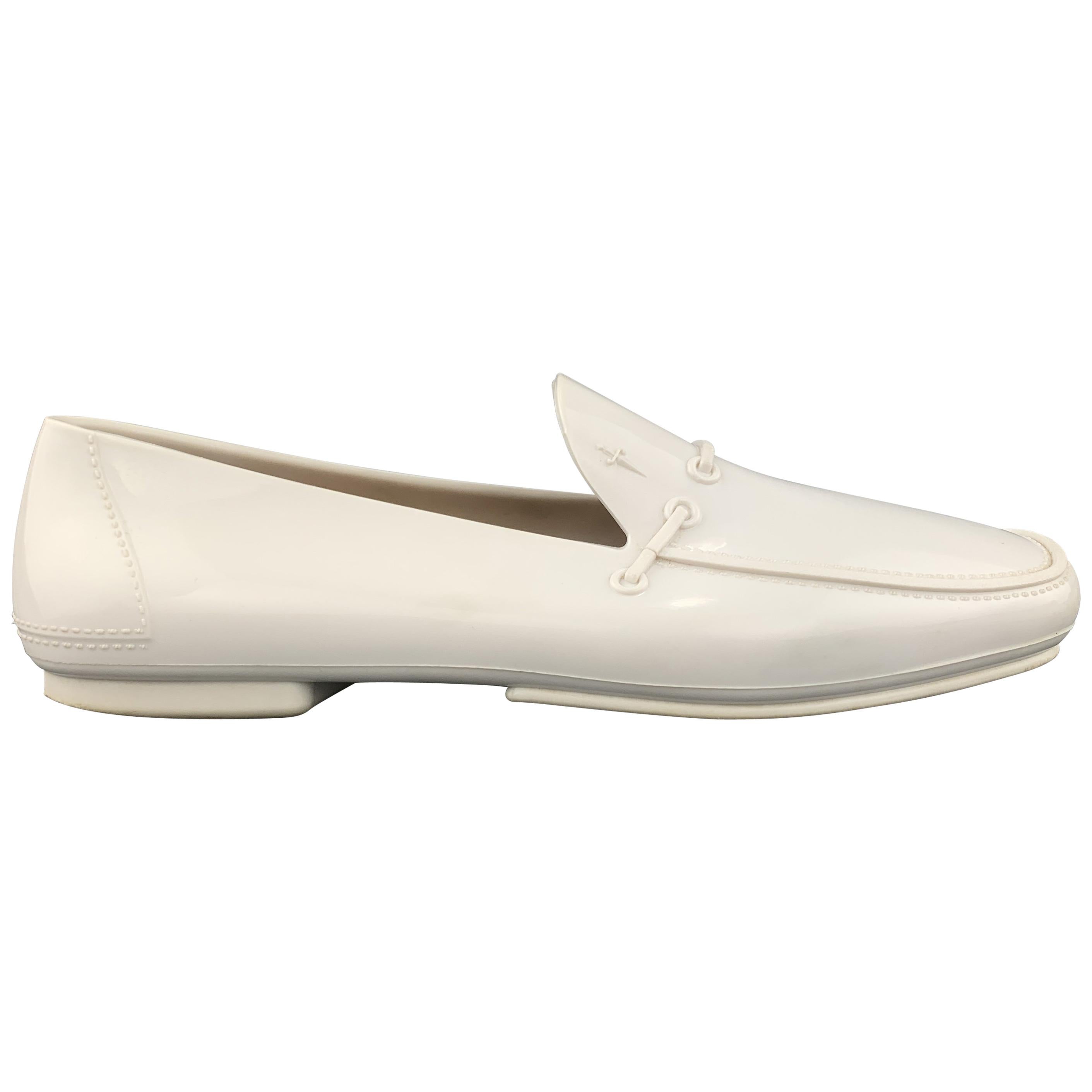 CESARE PACIOTTI Size 10 White Rubber Slip On Loafers at 1stDibs | cesare  paciotti sale, paciotti shoes sale, cesare paciotti loafers