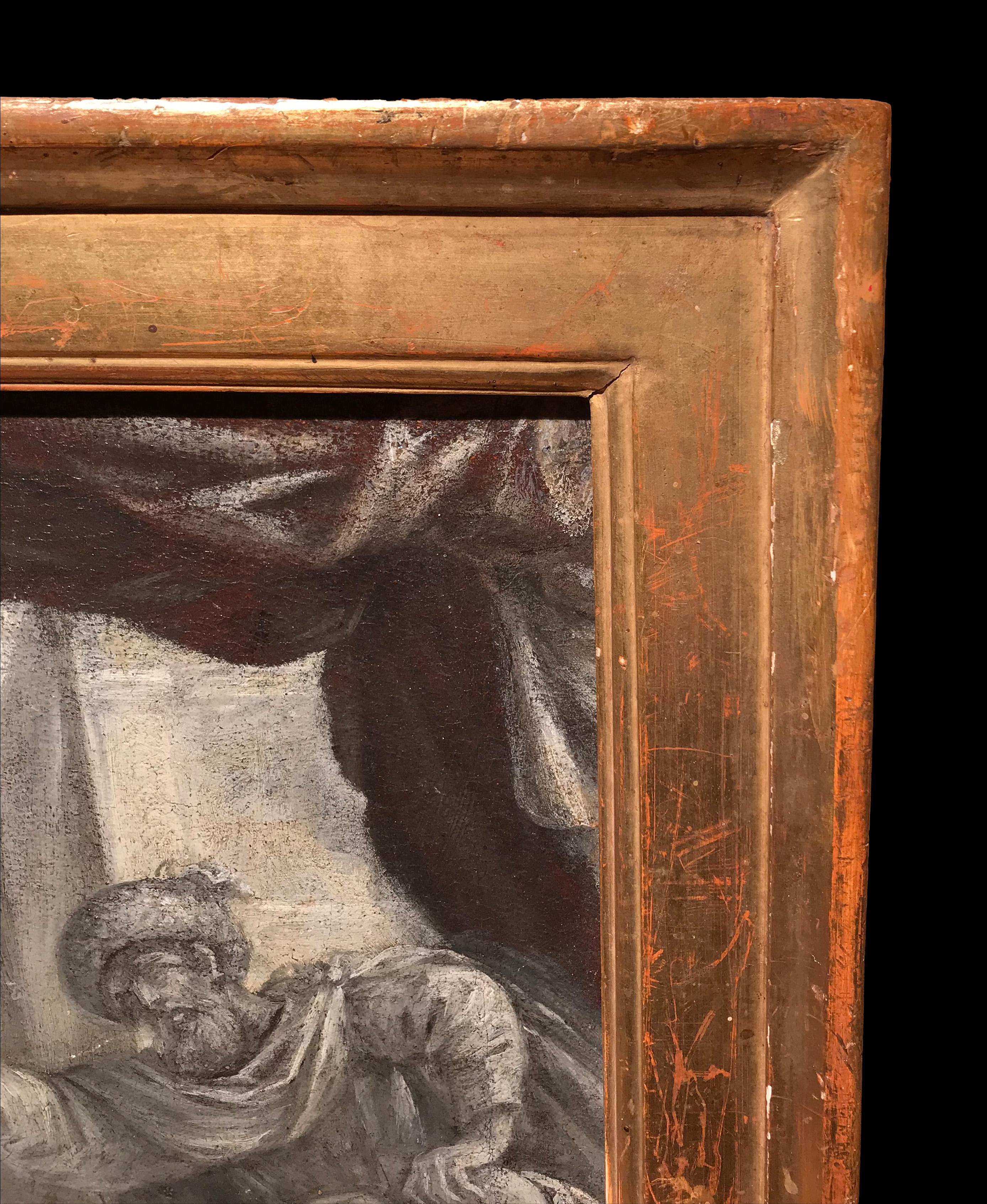 17. Jahrhundert von Cesare Pronti, Martyrdom des Heiligen Achats, Öl auf Leinwand im Angebot 12