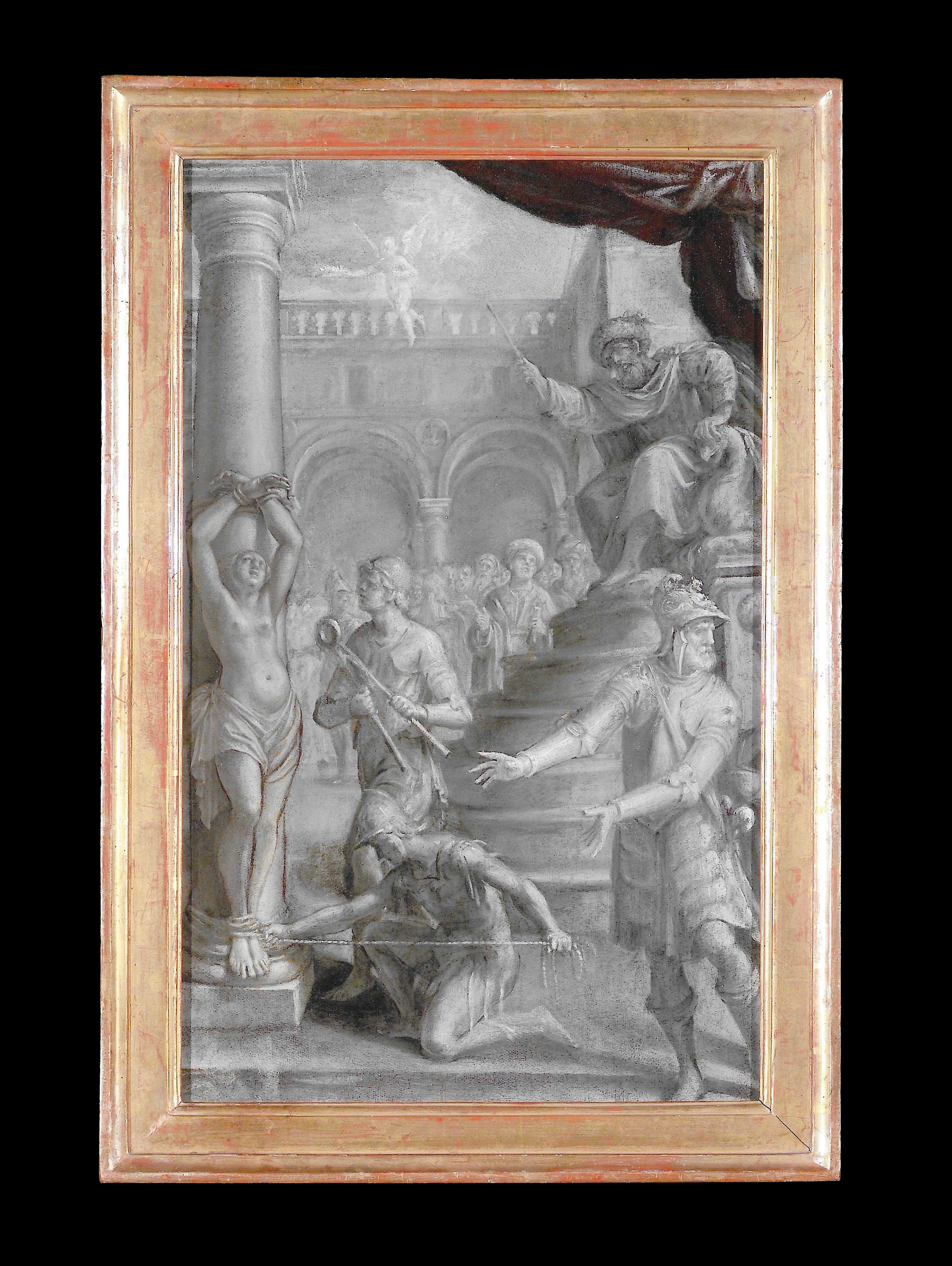 Siglo XVII por Cesare Pronti Martirio de Santa Águeda Óleo sobre lienzo