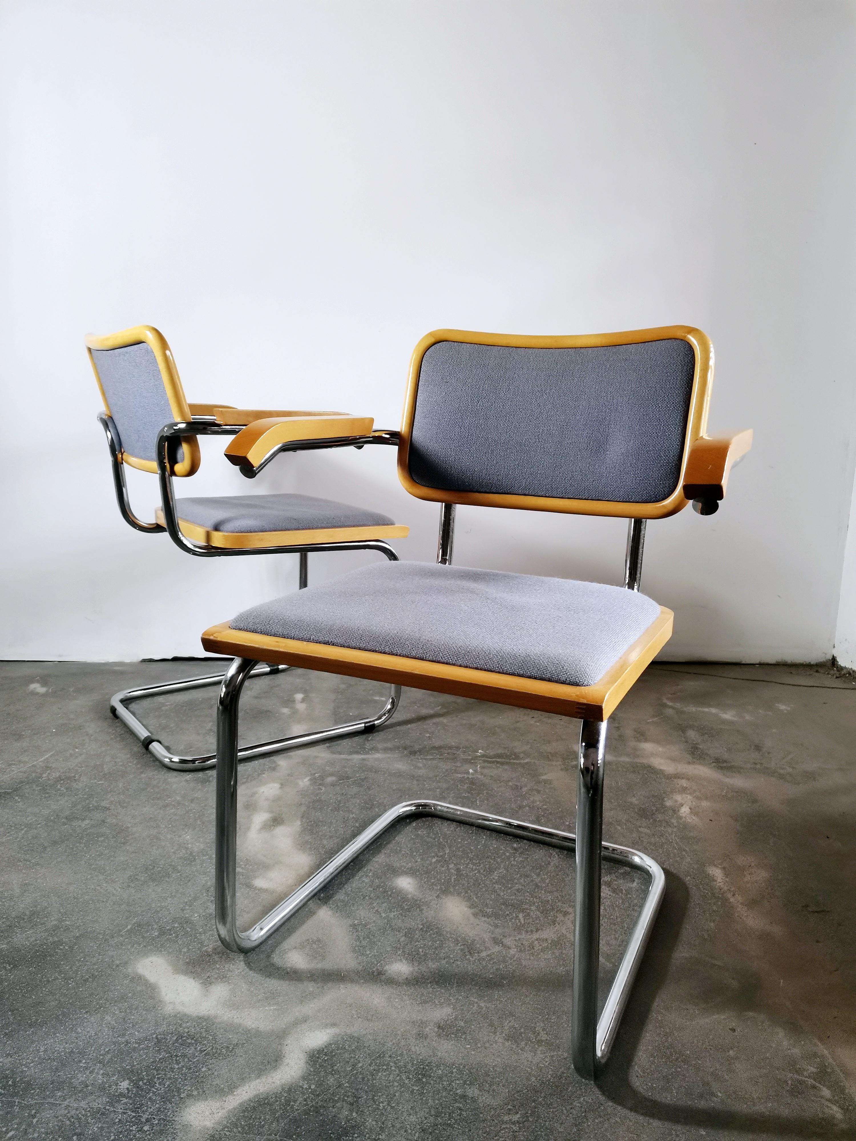 Italian Cesca Armchair 1980s For Sale