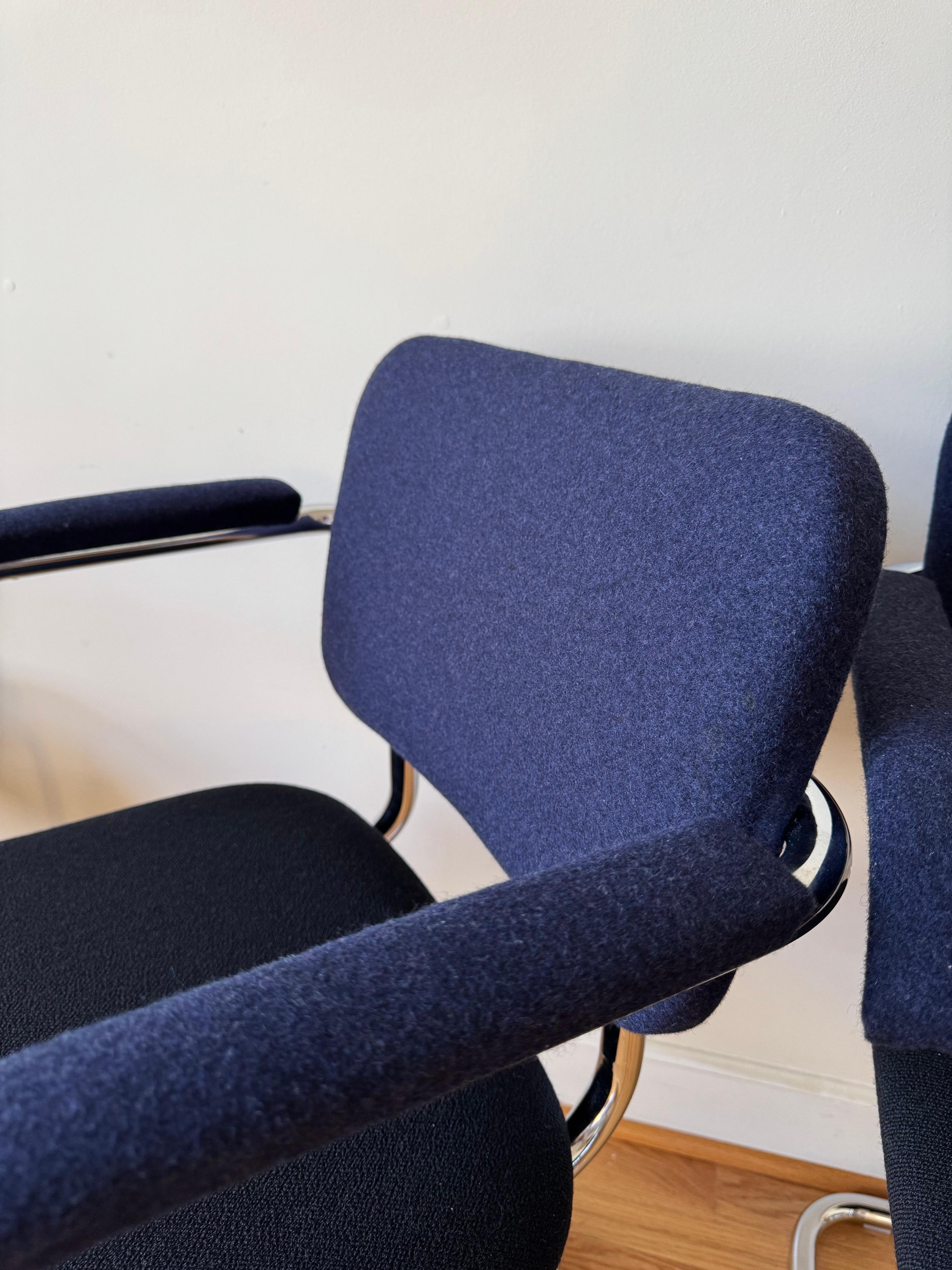 Acciaio Poltrona Cesca di Marcel Breuer per Knoll in vendita