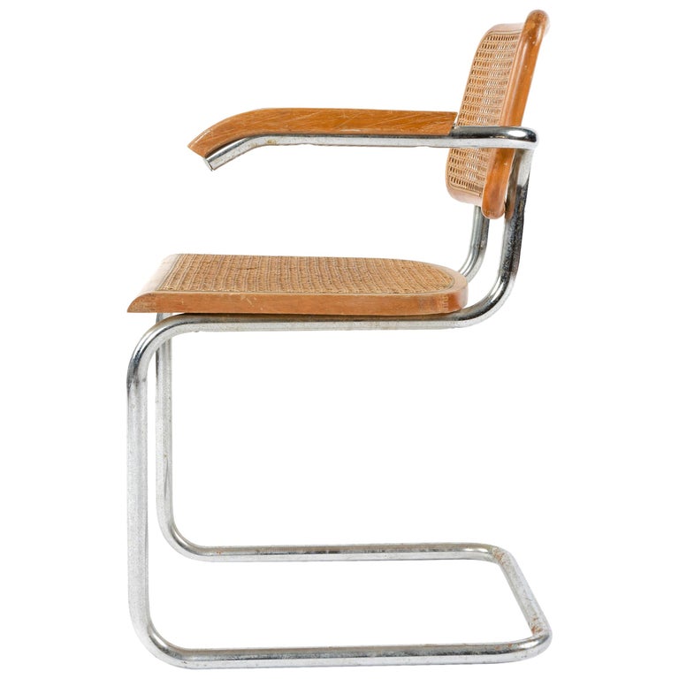 1930s Cesca Armchair by Marcel Breuer For Sale at 1stDibs | cesca chair  arms, cesca chaur, marcel breuer chairs