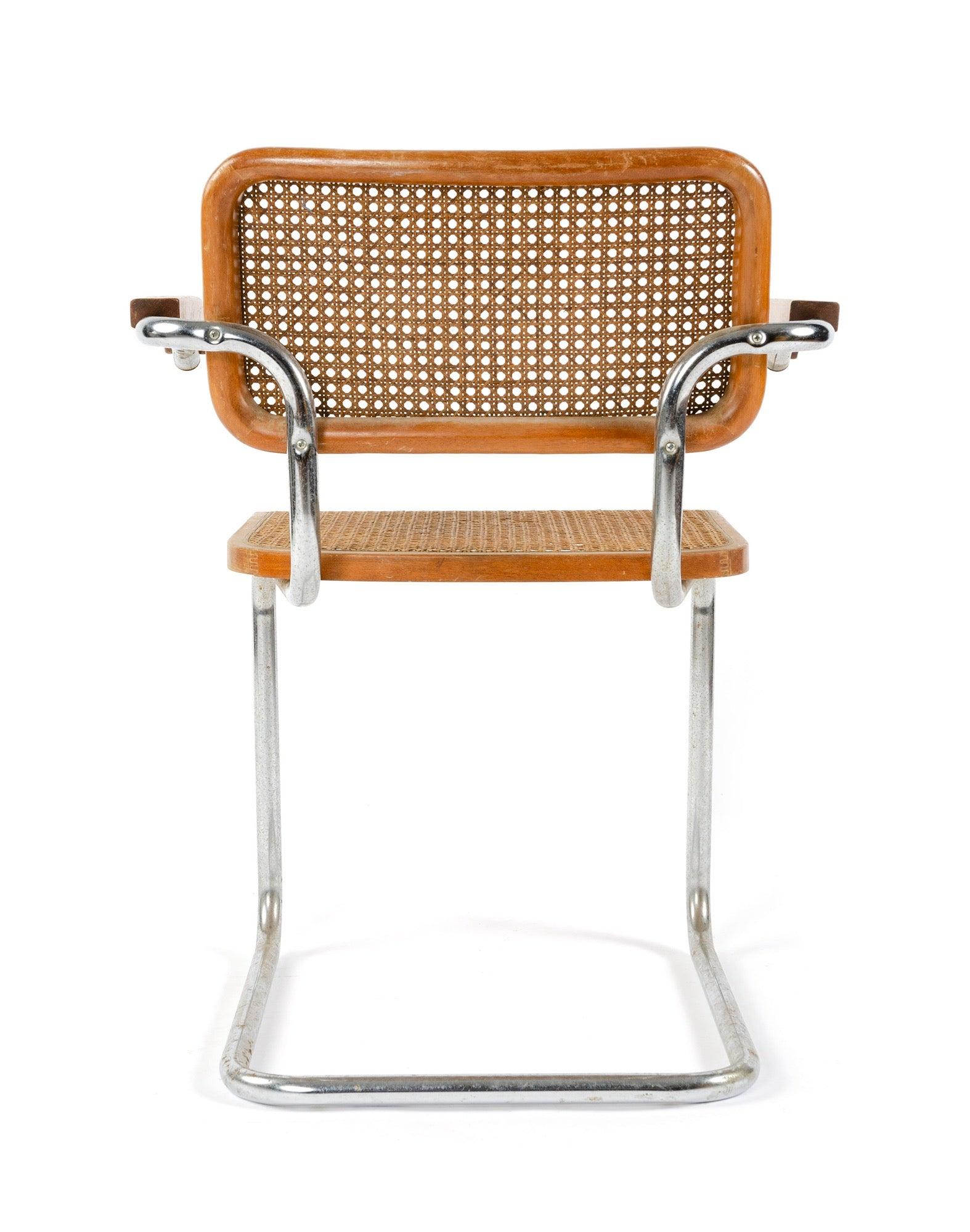 Milieu du XXe siècle Cesca Armchair by Marcel Breuer, 1928 en vente