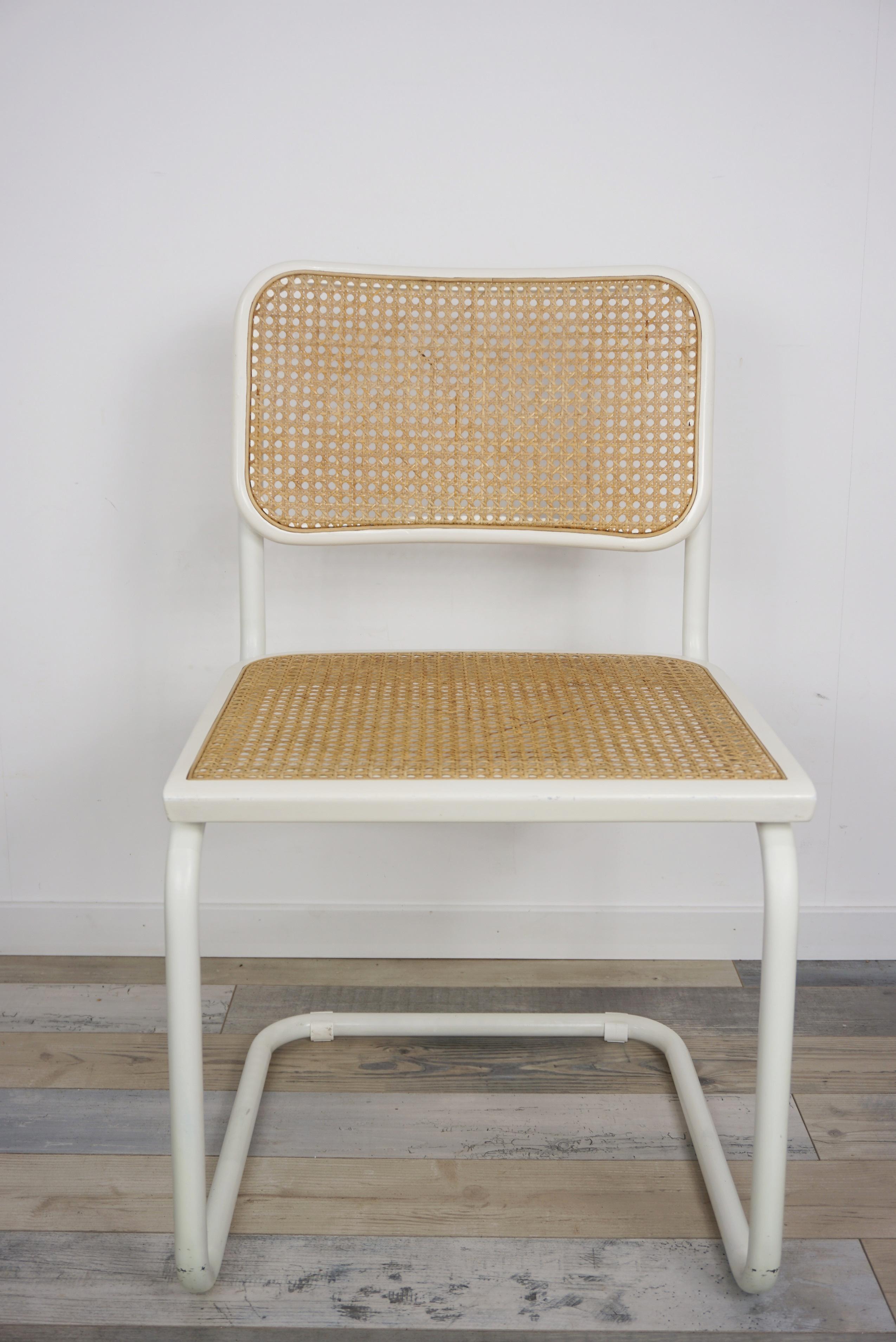 Italian Cesca B32 Chair French Design by Marcel Breuer