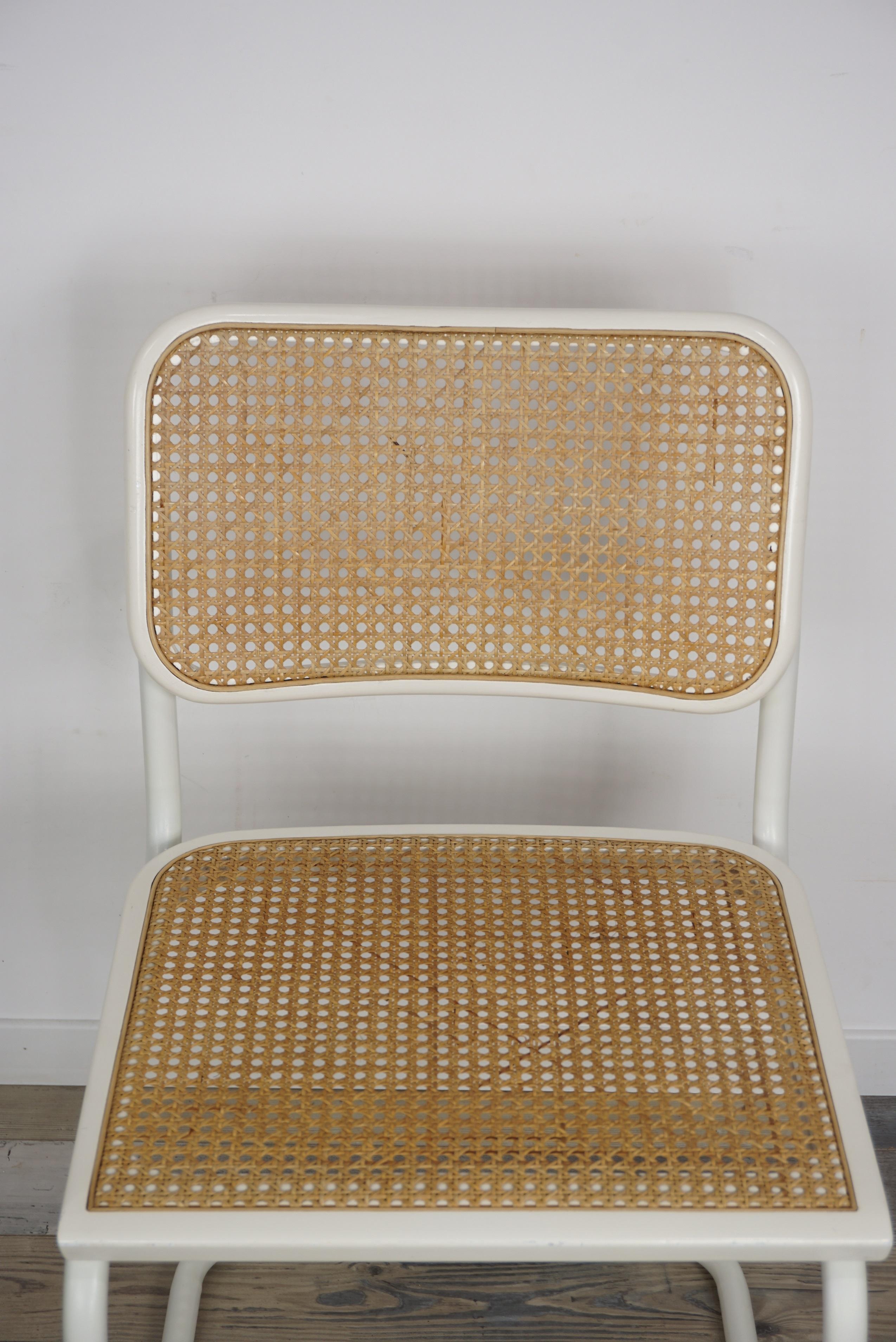 Cesca B32 Chair French Design by Marcel Breuer In Good Condition In Tourcoing, FR