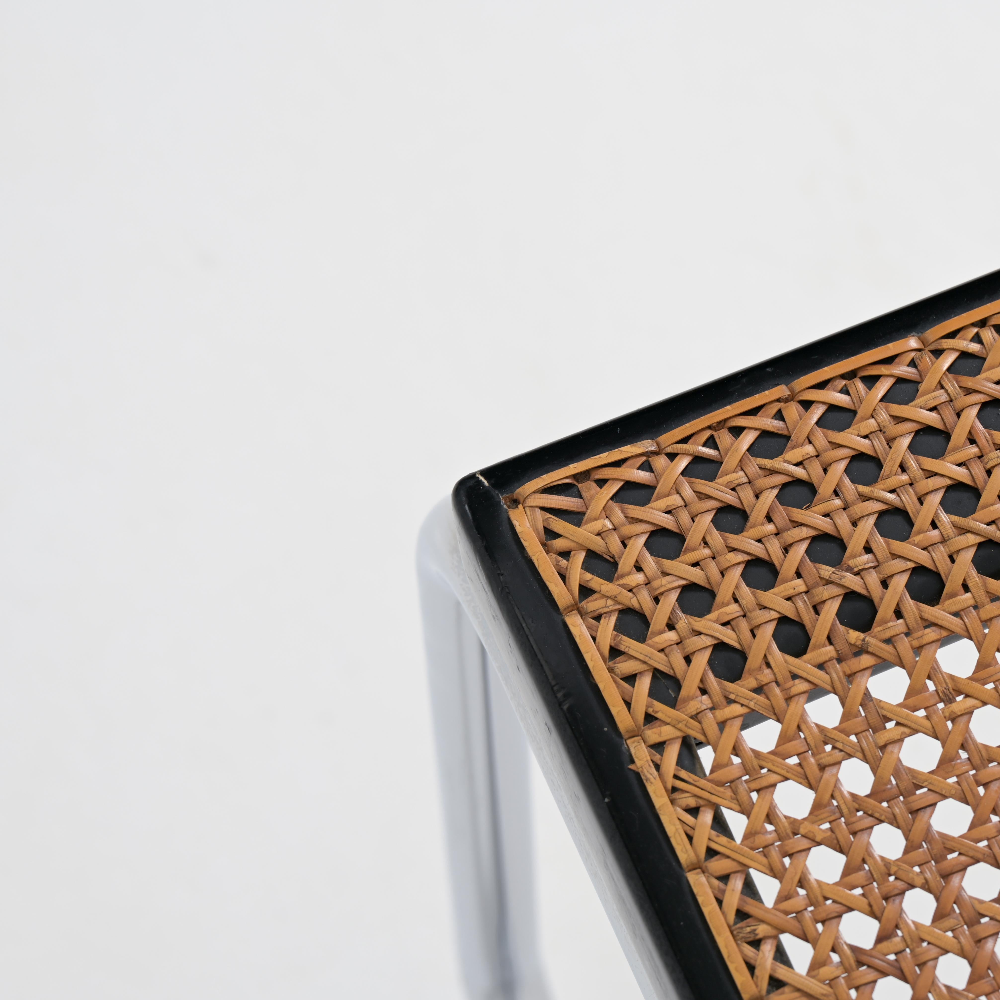 'Cesca' B32 Side Chairs by Marcel Breuer for Gavina in vendita 11