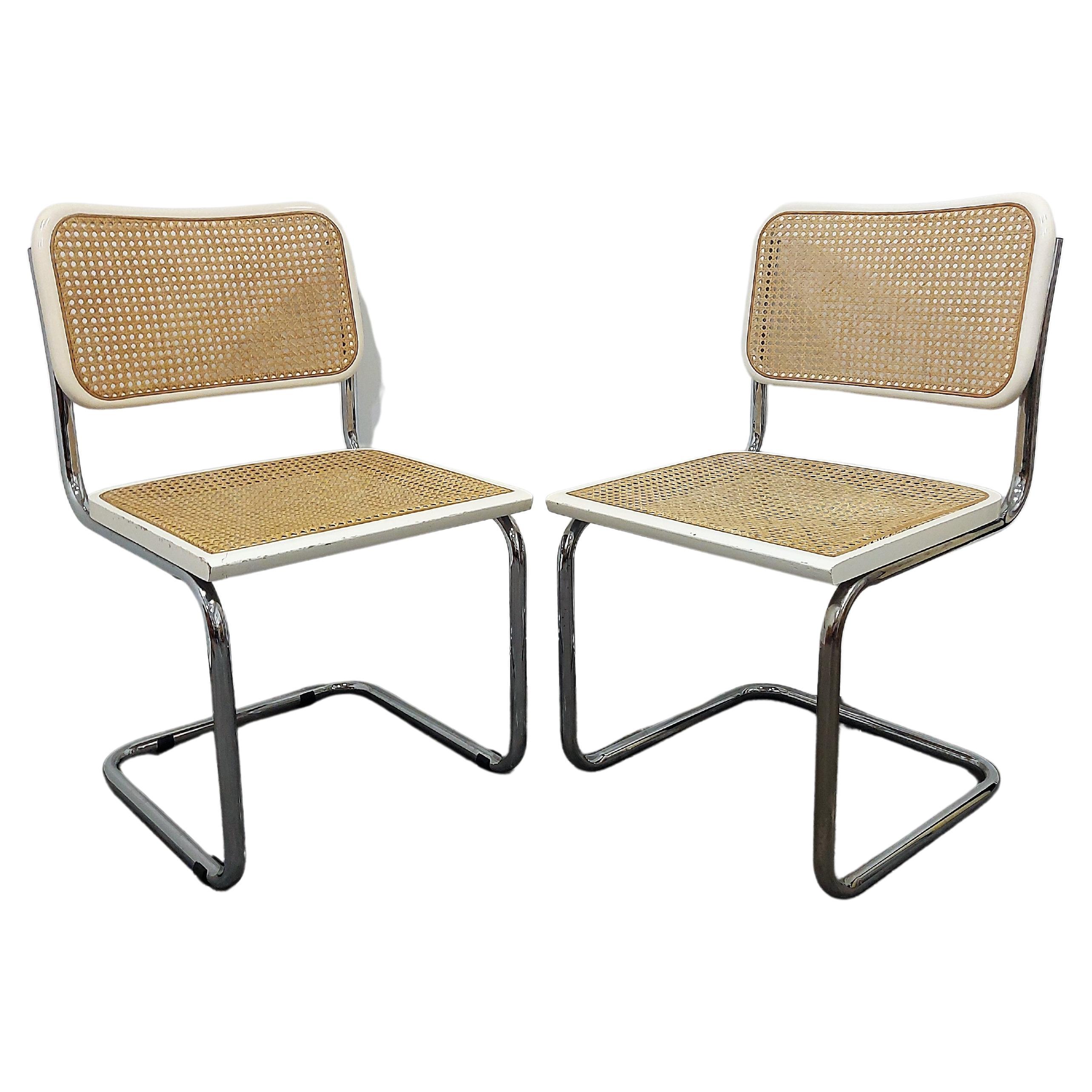 Cesca chair, 1970s

Designer Marcel Breuer

Design Period: 1920 to 1949

Production Period: 1970 to 1979

Style: midcentury

Producer: Label - STOL Kamnik.