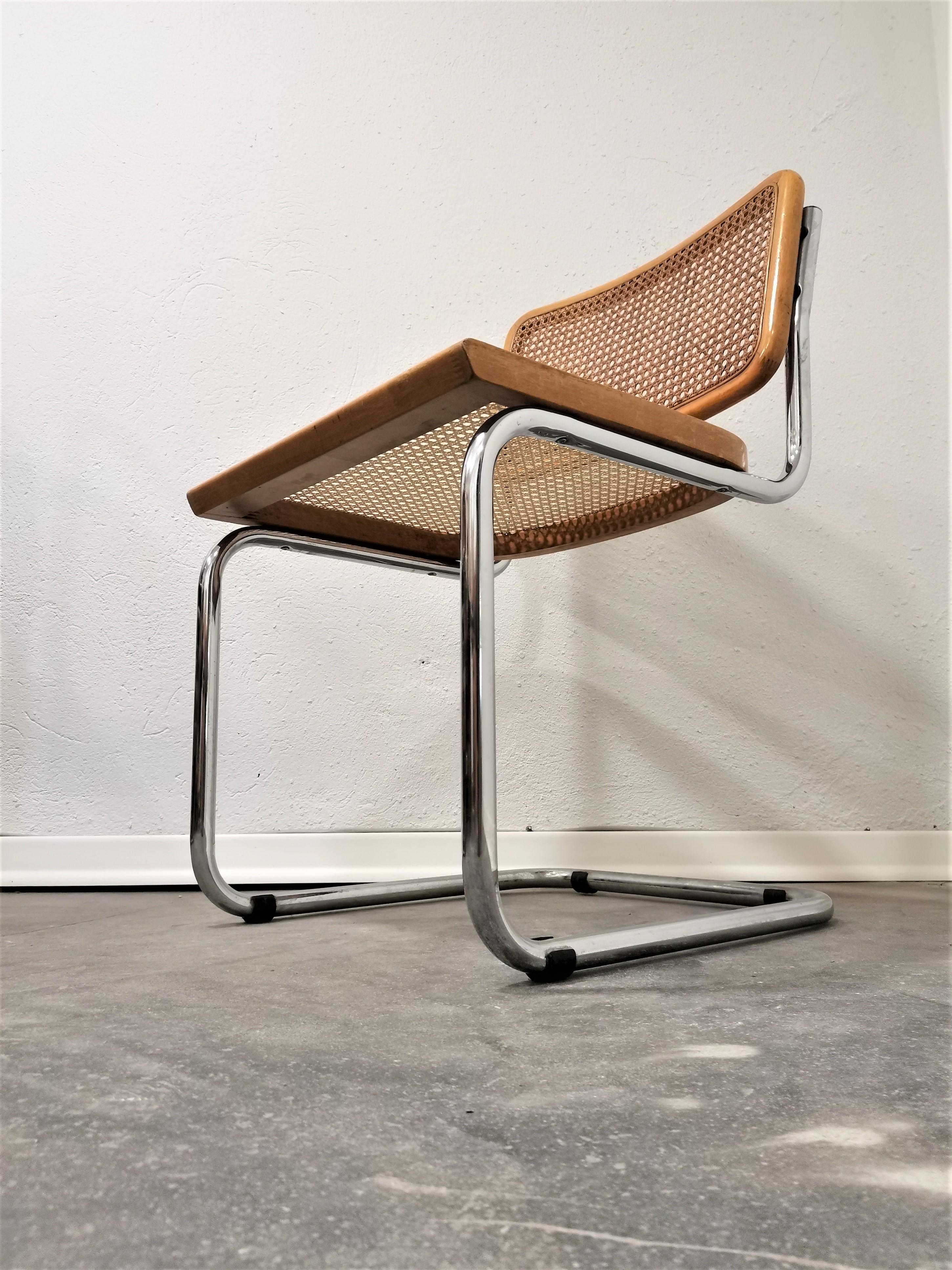 Mid-Century Modern Cesca Chair, 1980s