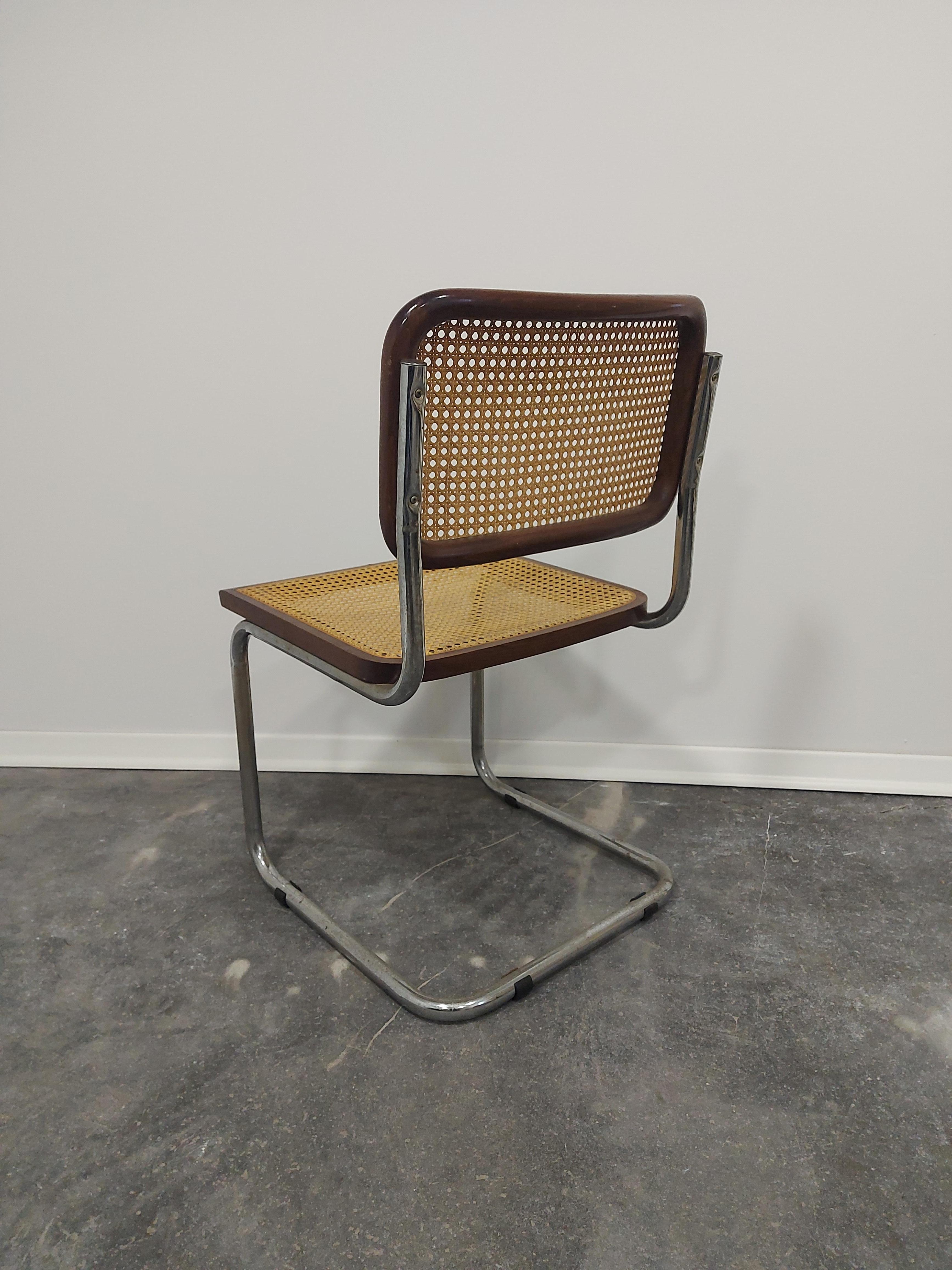 Cesca Chair by Marcel Breuer 1970s B32 1 of 5 For Sale 5