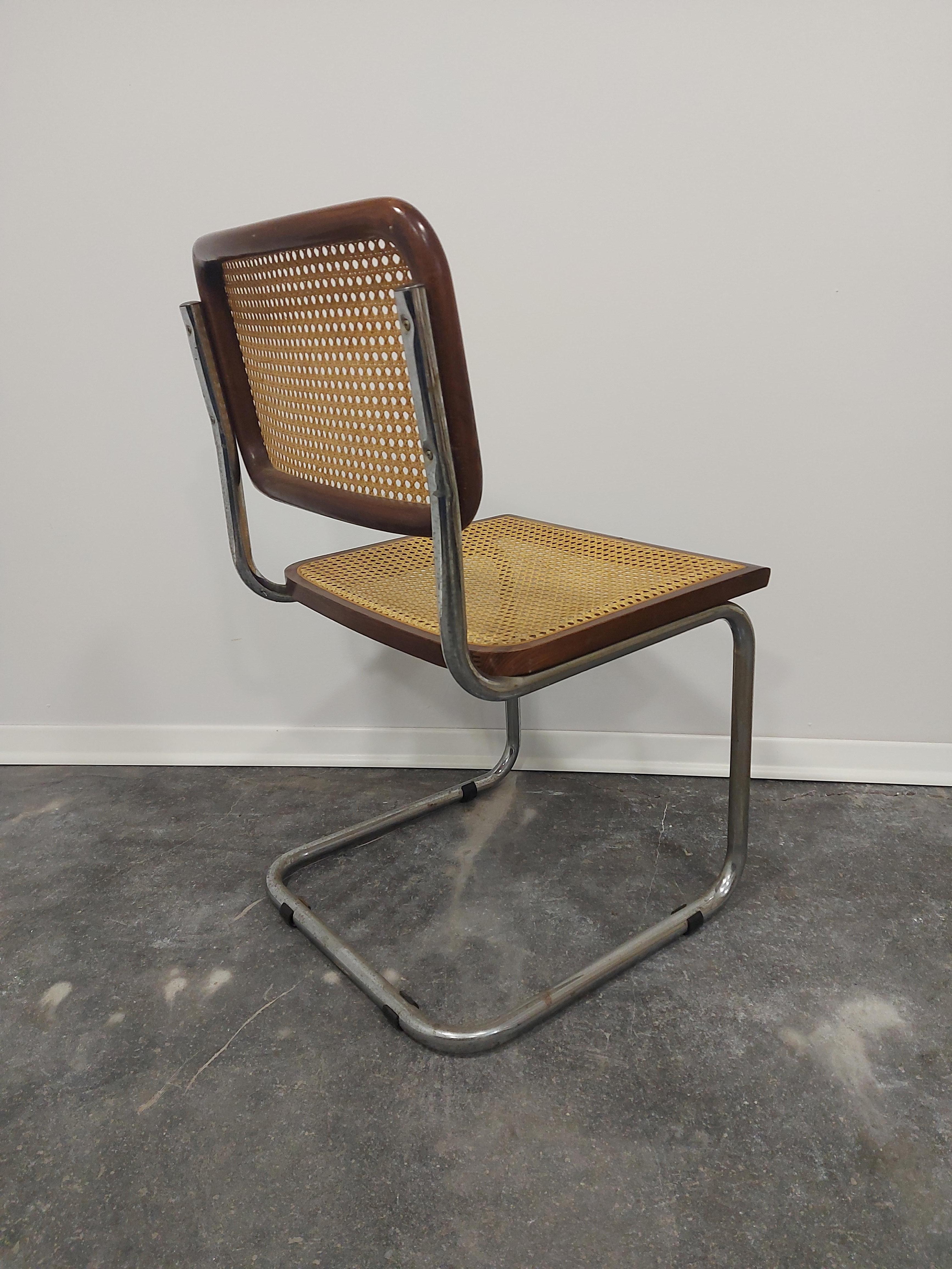 Cesca Chair by Marcel Breuer 1970s B32 1 of 5 For Sale 6