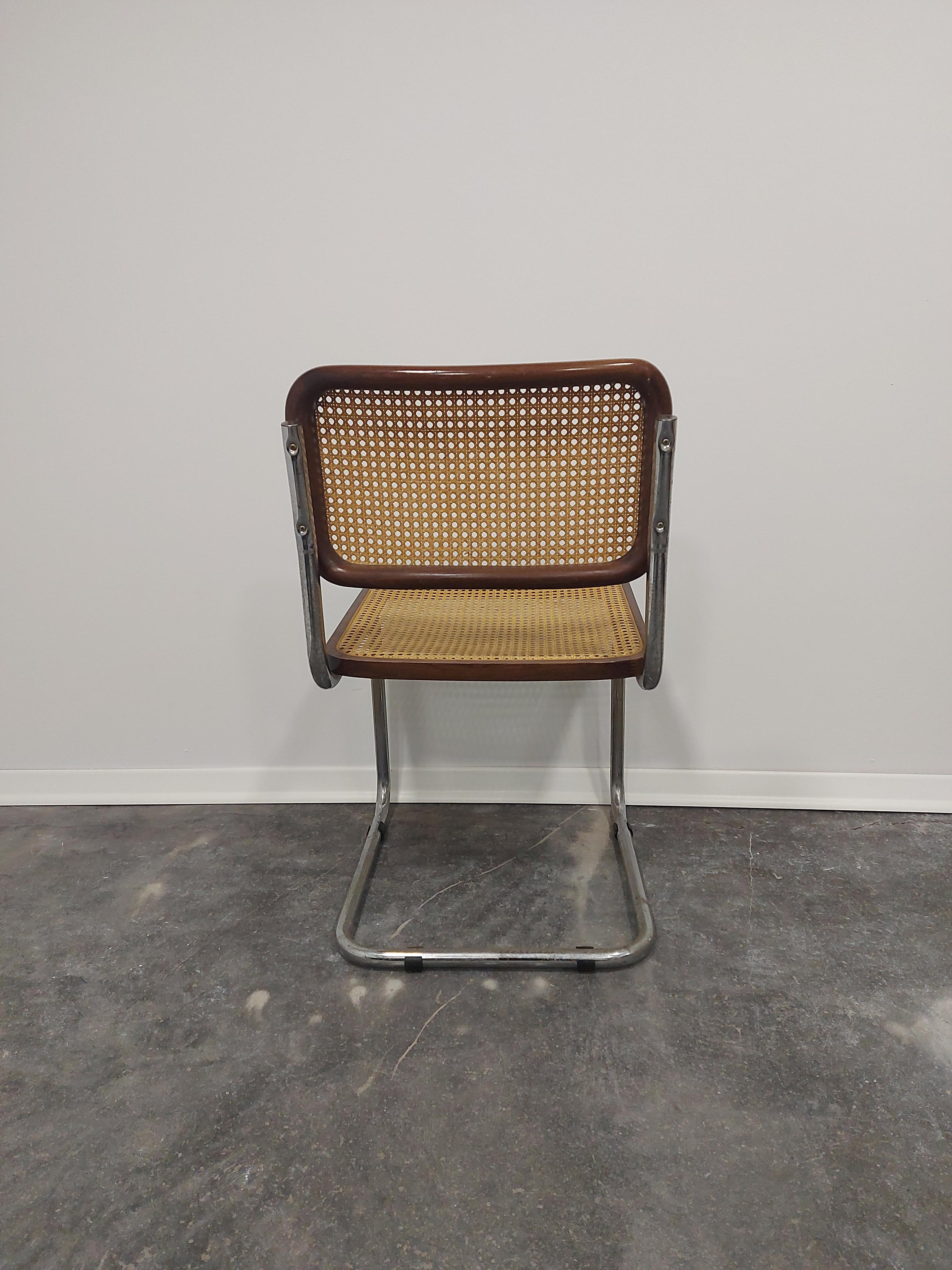 Cesca Chair by Marcel Breuer 1970s B32 1 of 5 For Sale 8