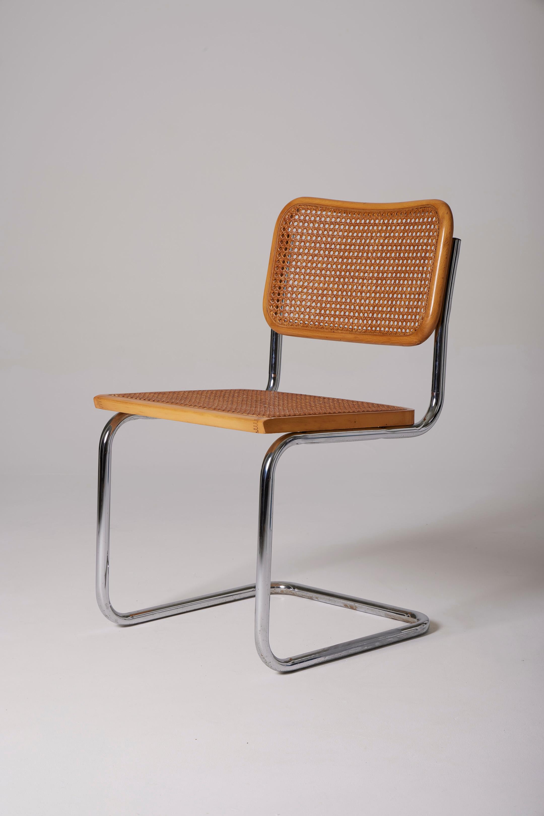 Cesca chair by Marcel Breuer In Good Condition In PARIS, FR