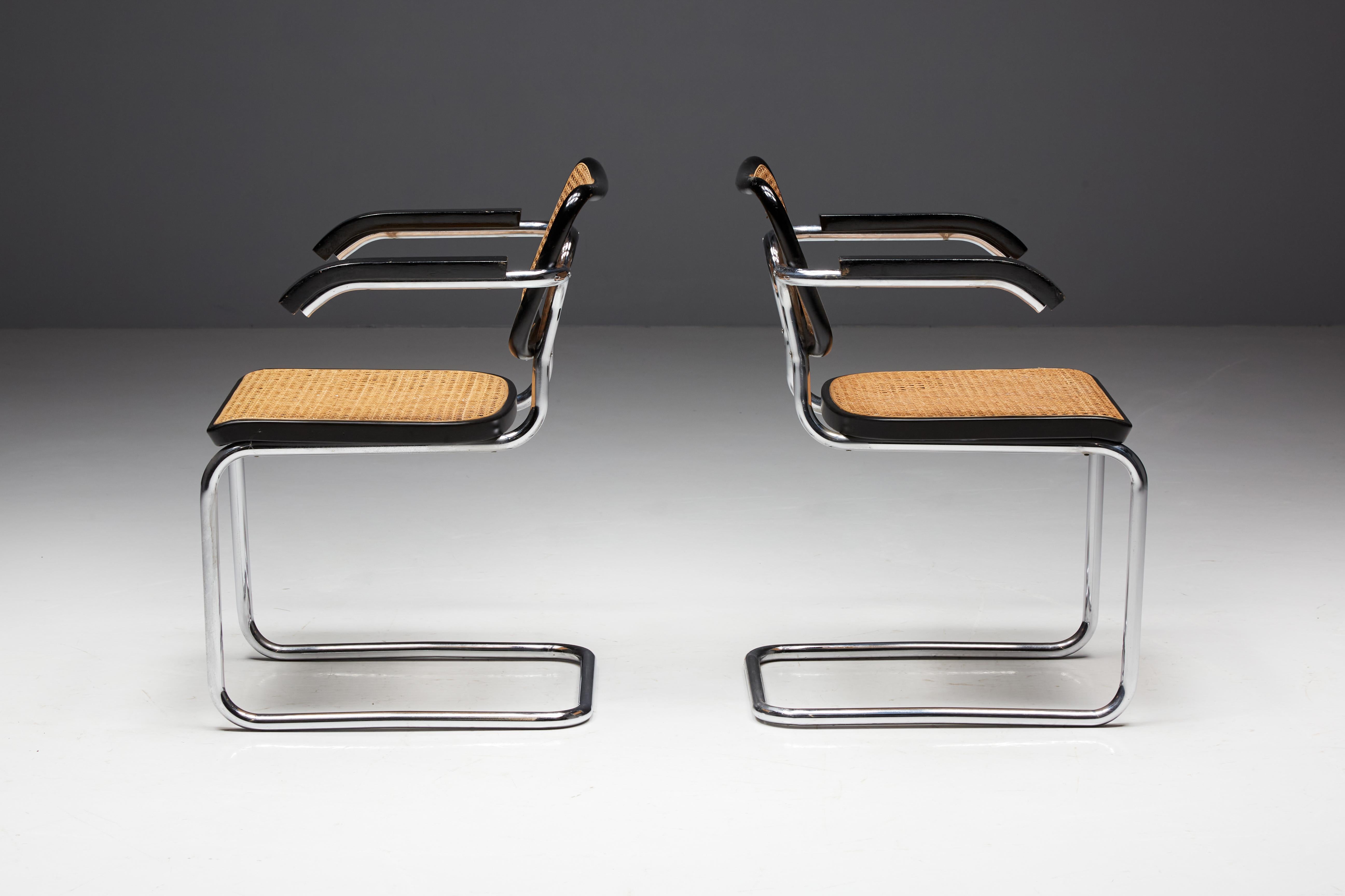 Cesca-Stuhl von Marcel Breuer für Thonet, Deutschland, 1990er Jahre (Metall) im Angebot