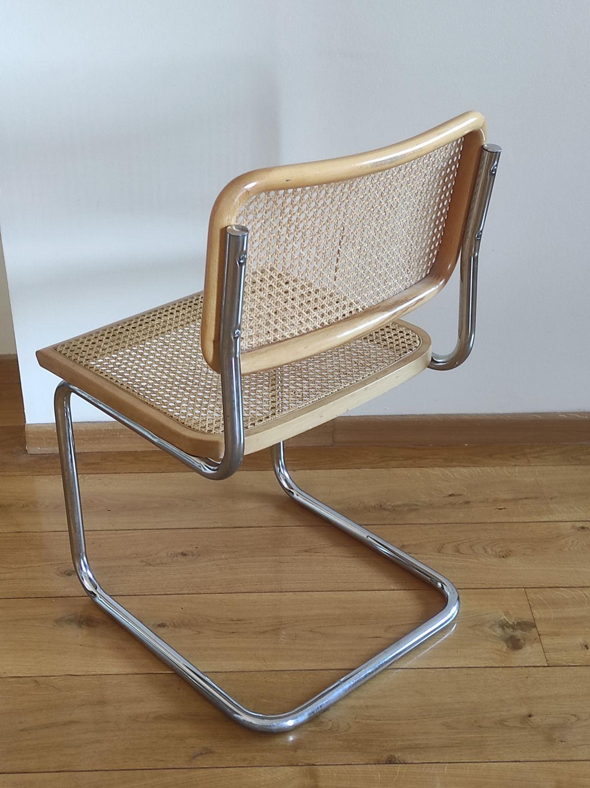 CESCA Stuhl von Marcel Breuer Italien 1970er Jahre im Angebot 4