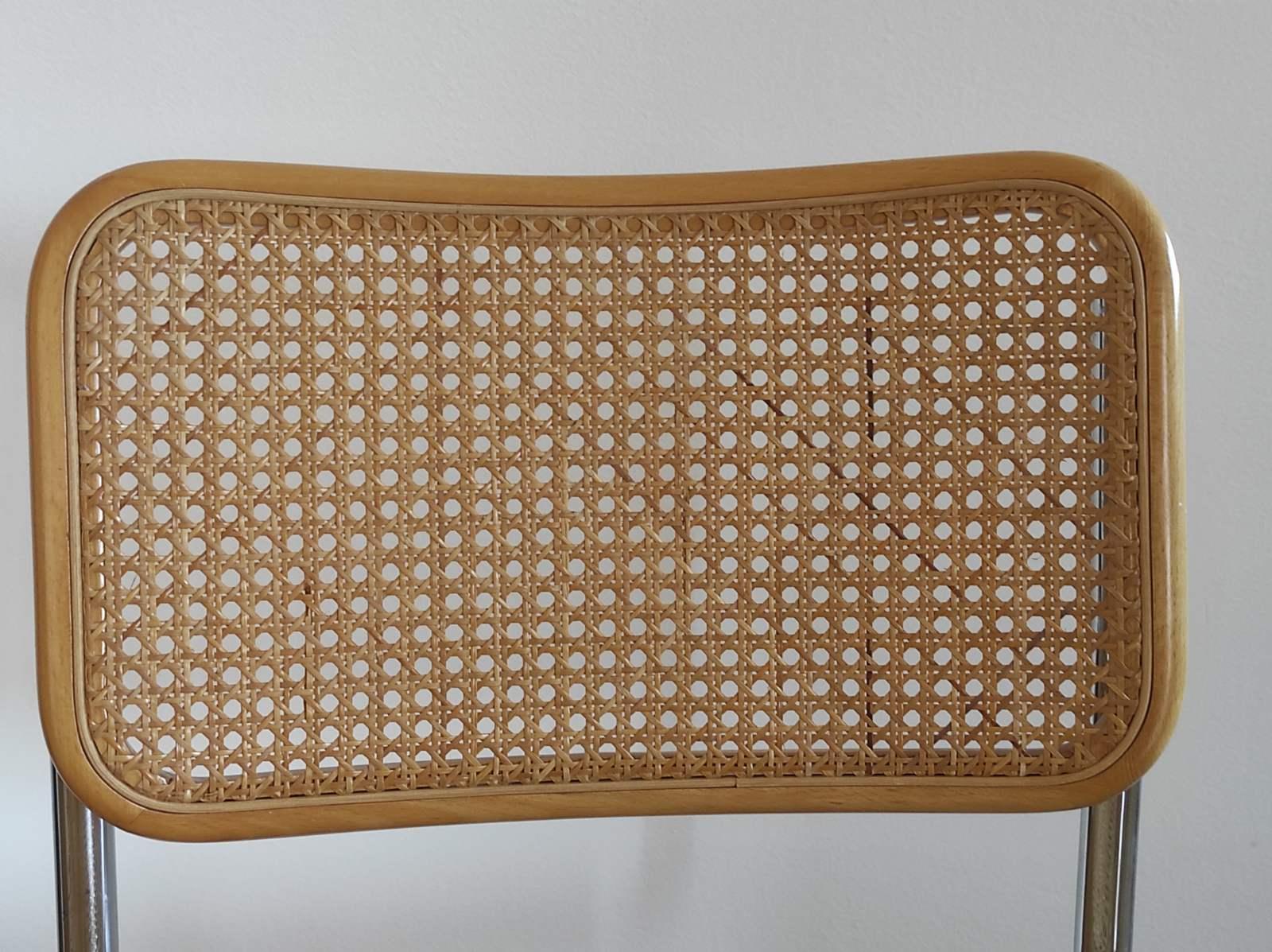 CESCA Stuhl von Marcel Breuer Italien 1970er Jahre (Moderne der Mitte des Jahrhunderts) im Angebot