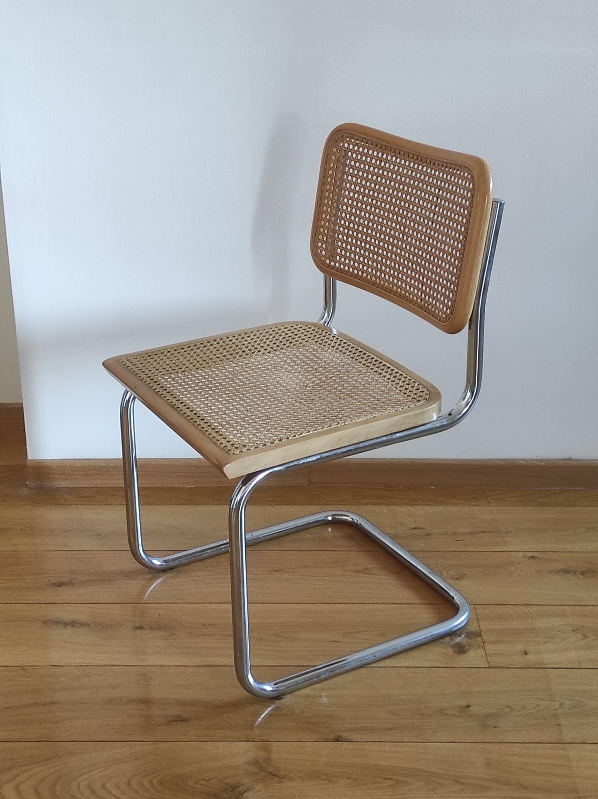 CESCA Stuhl von Marcel Breuer Italien 1970er Jahre (Italienisch) im Angebot