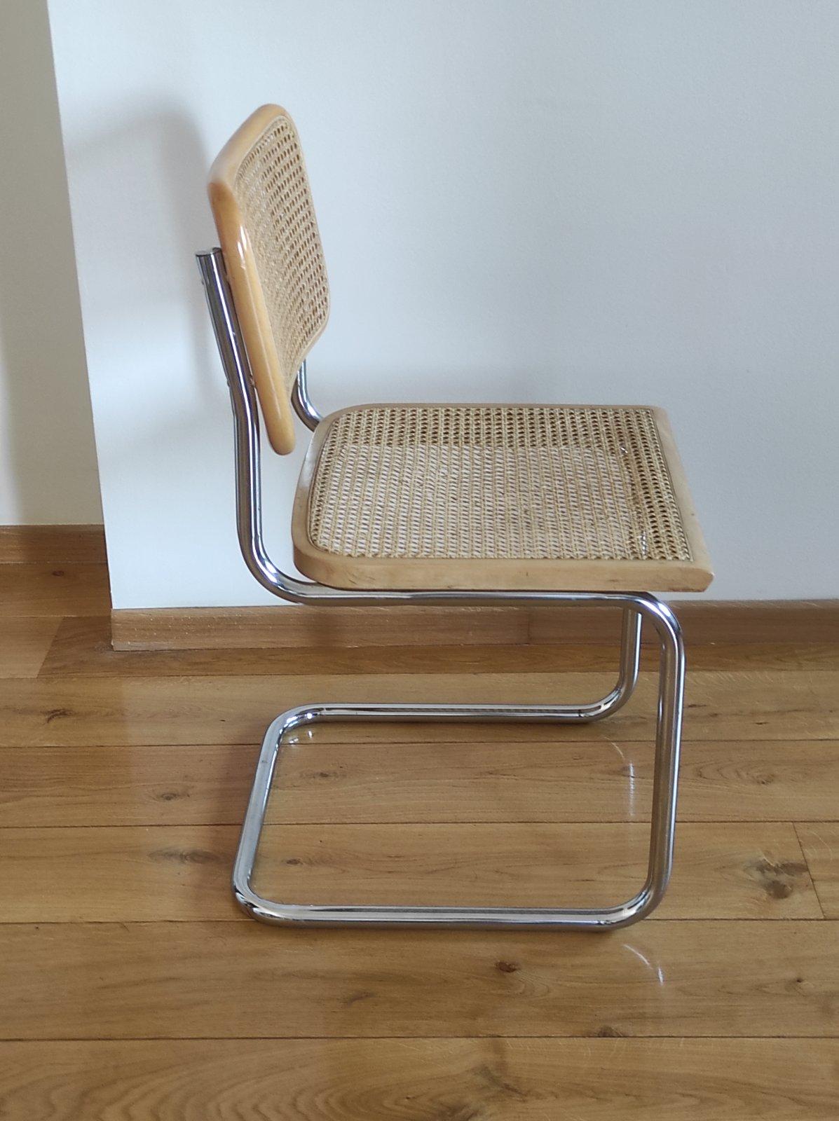 CESCA Stuhl von Marcel Breuer Italien 1970er Jahre (Ende des 20. Jahrhunderts) im Angebot