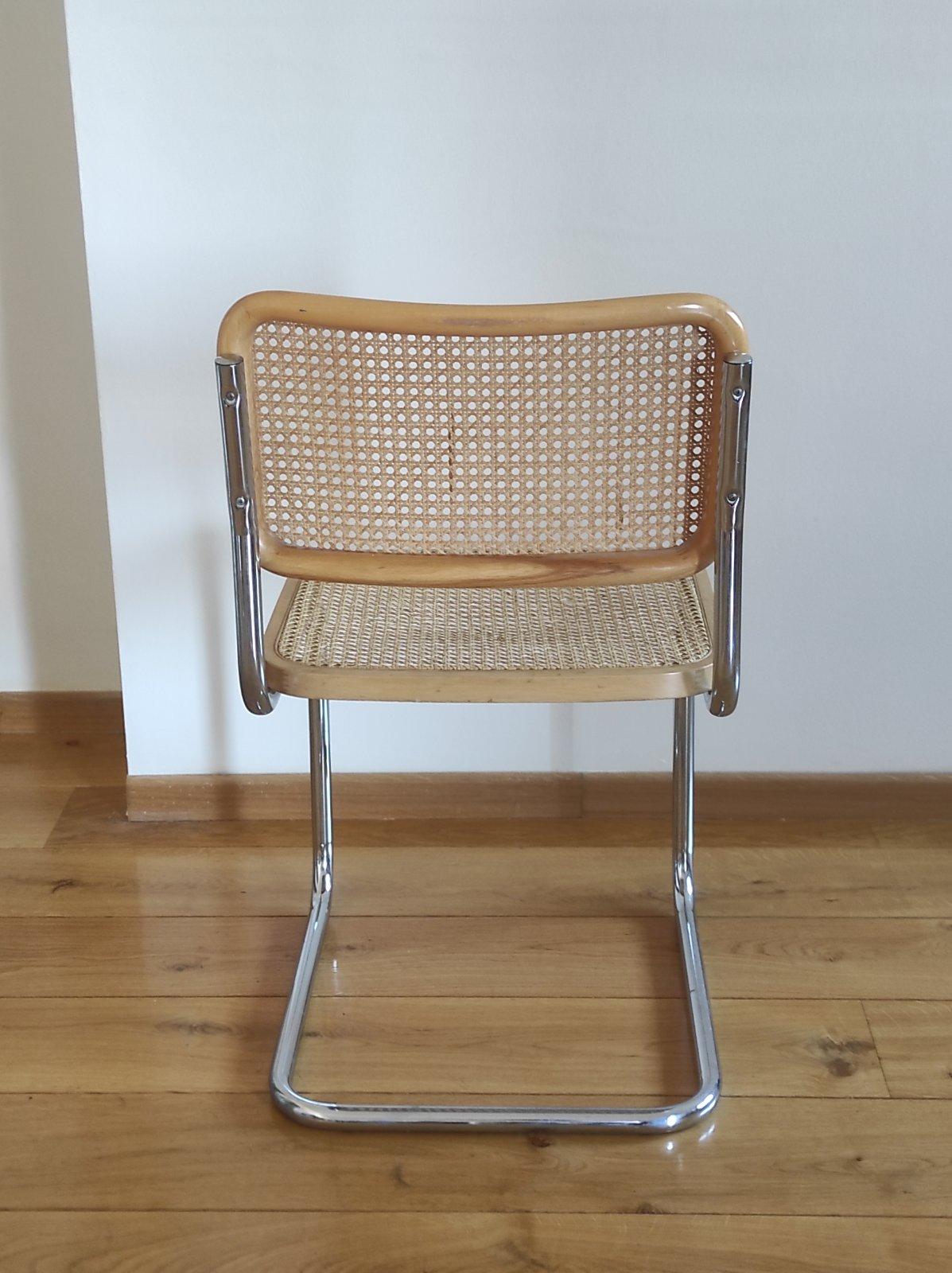 CESCA Stuhl von Marcel Breuer Italien 1970er Jahre im Angebot 2