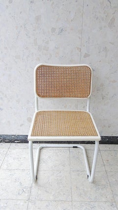 Cesca Chair by Marcel Breuer Set of Three, 1970s
