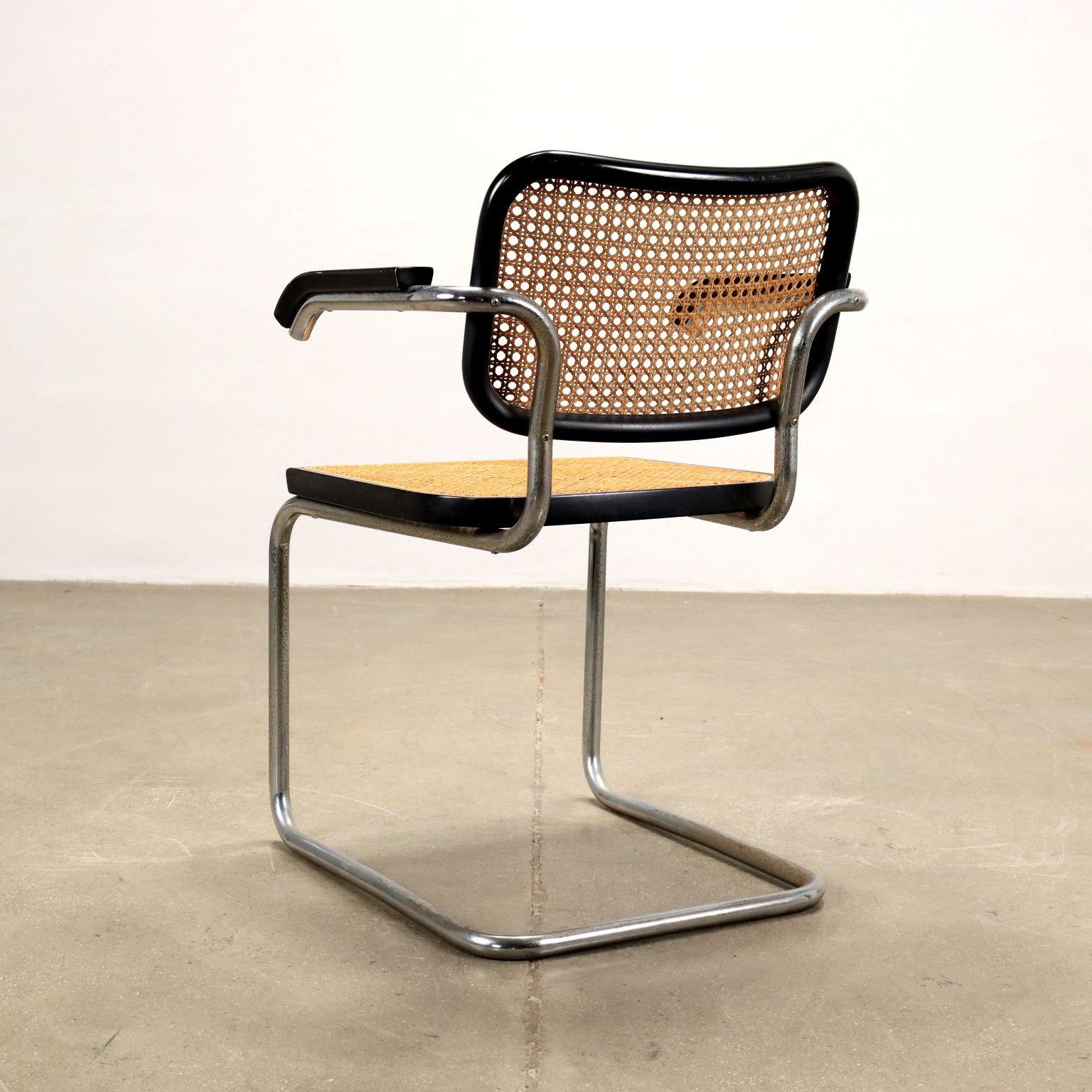 Cesca Chairs Gavina Vienna Straw Italy 1960s-1970s 1