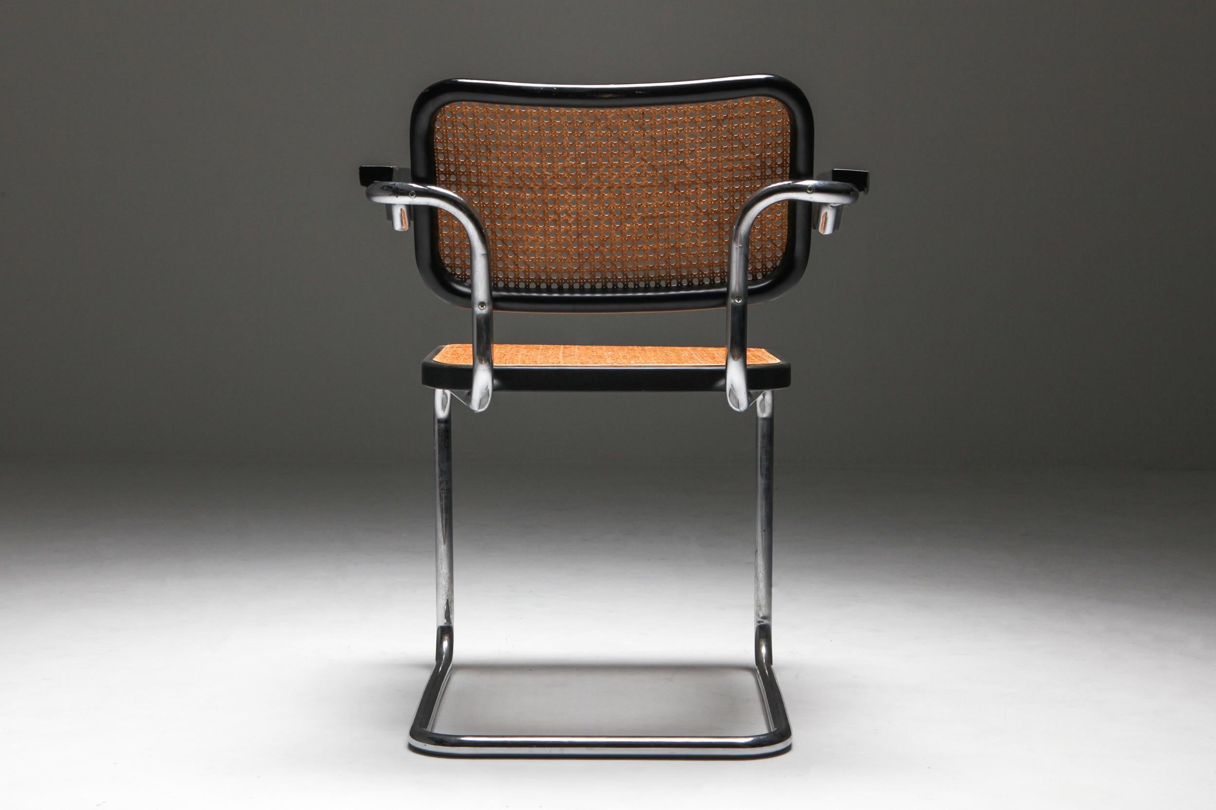 Cesca Dining Chairs 'B64' Marcel Breuer for Thonet 10