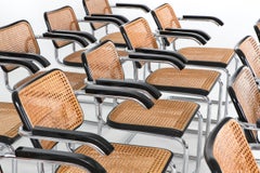 Cesca-Esszimmerstühle 'B64' Marcel Breuer für Thonet