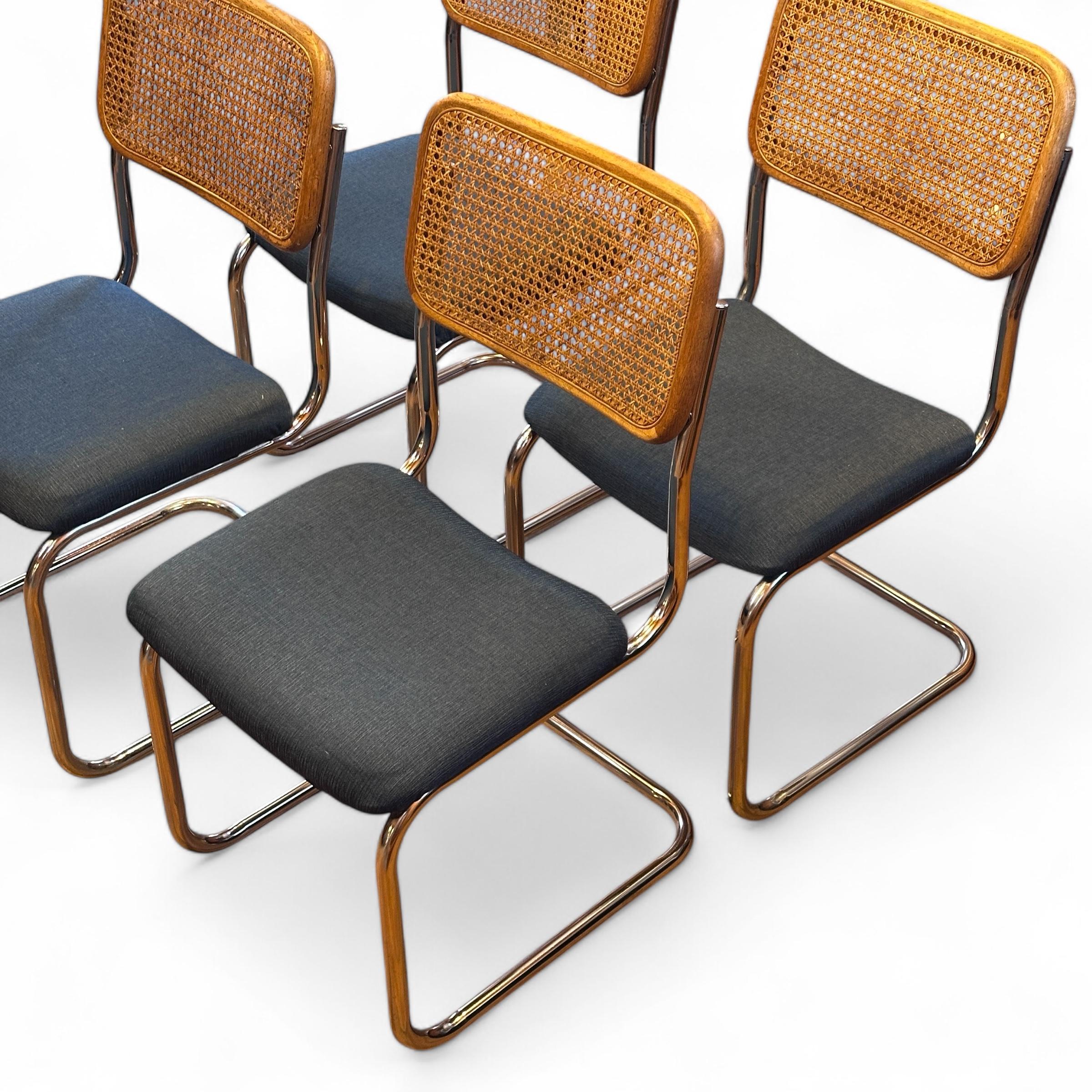 Italian Cesca Style Dining Chair Set