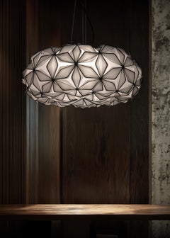 C'est La Vie SUSPENSION small BLACK BY ADRIANO RACHELE -TRANSPARENT WIRE