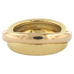 Bague C'est Laudier - Or rose et jaune 18k
