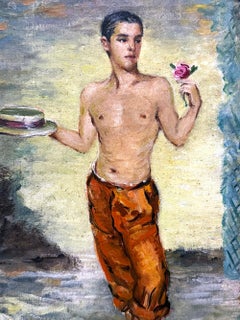 "C'est Moi", L'artista in scena del ritrattista della società Channing Weir Hare, 1942