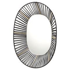 Cesta Oval Mirror by Pauline Deltour
