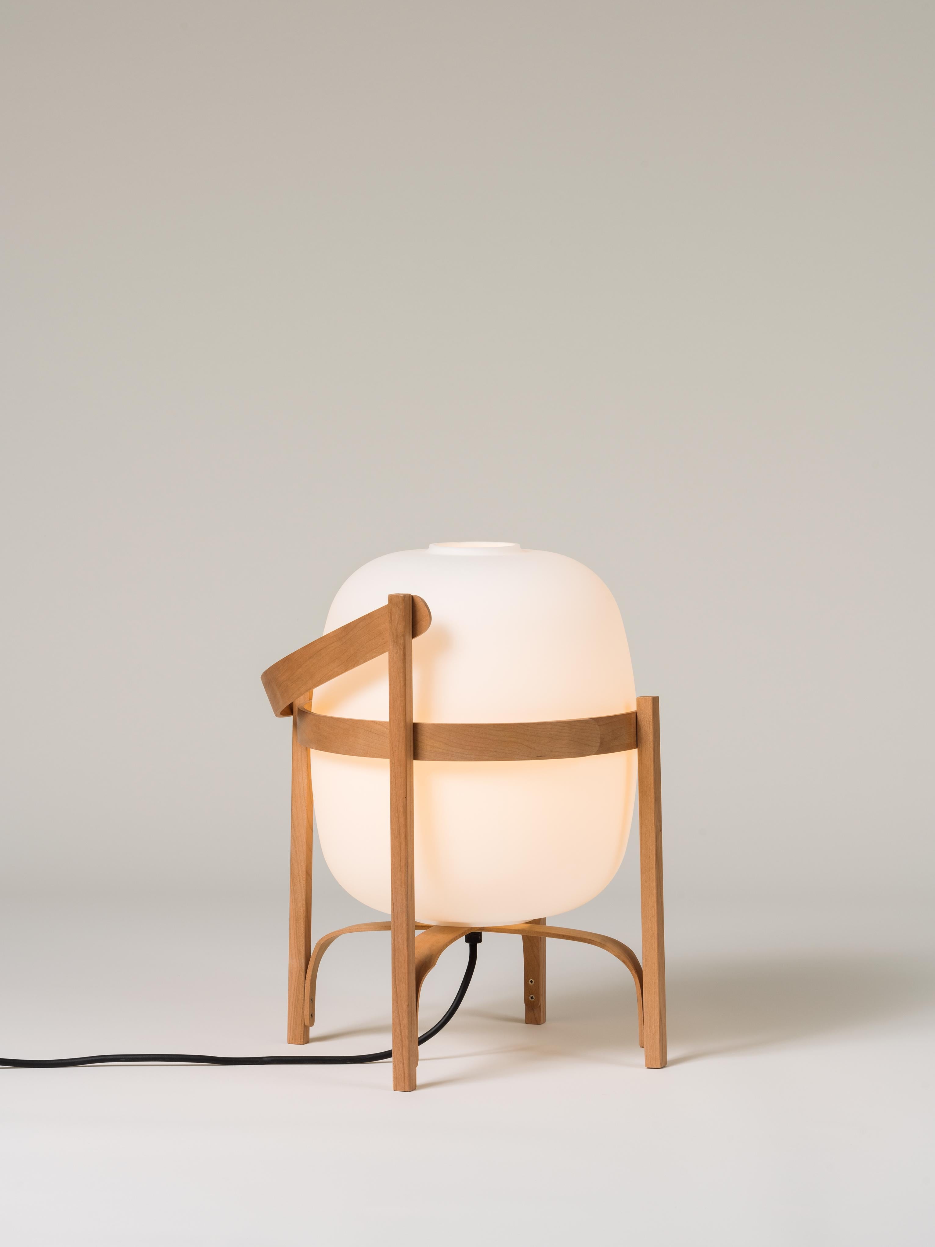 Modern Cesta Table Lamp by Miguel Milá