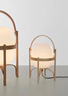 Cestita Floor Lamp by Miguel Milá for Santa & Cole