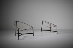 Chaises 'Cesto' de Grassi, Conti et Forlani pour Emilio Paoli, Italie, vers 1959