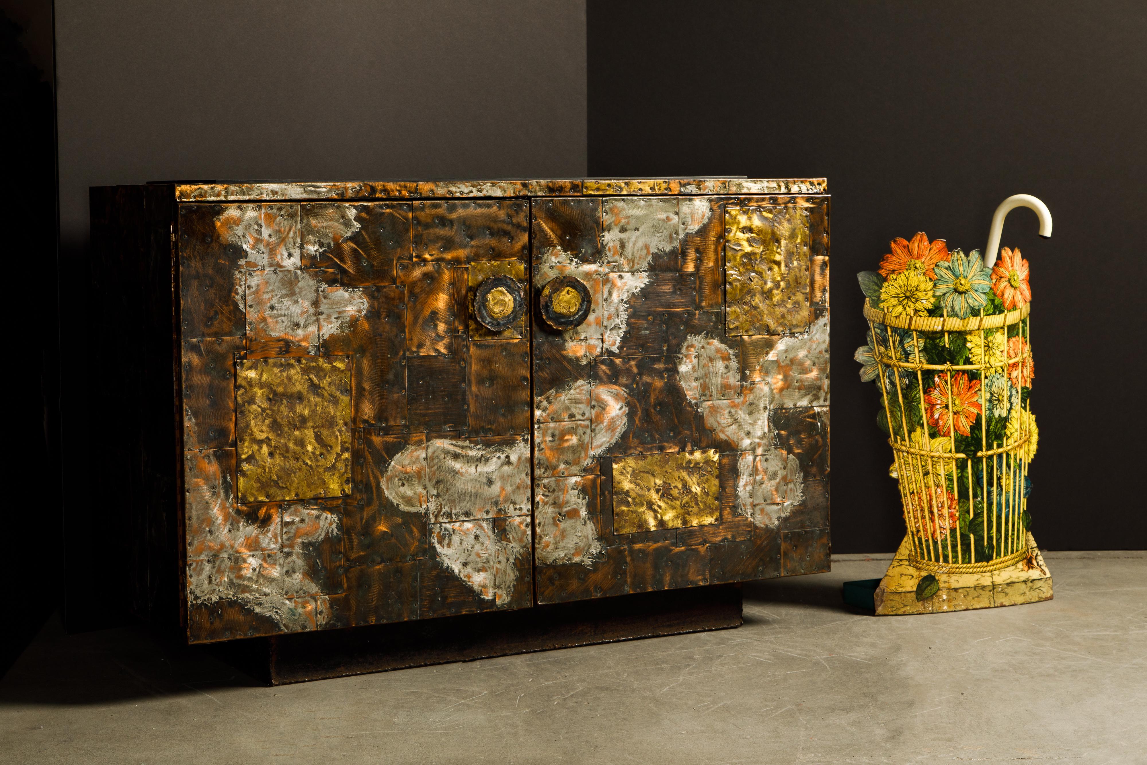 'Cesto di Dalie' Umbrella Stand by Piero Fornasetti, 1950s Italy, Signed For Sale 3
